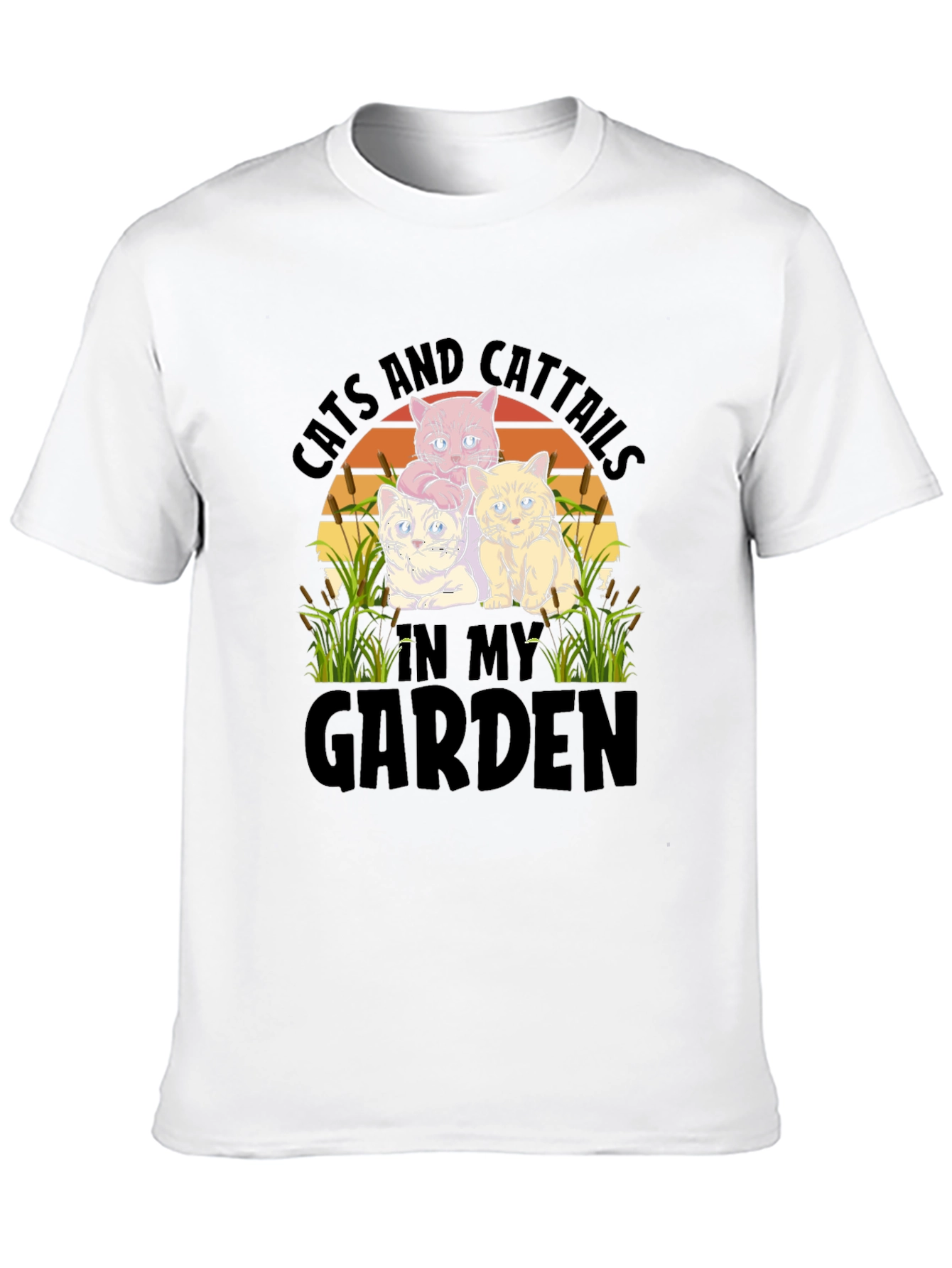 Cats and Cattails T-Shirt