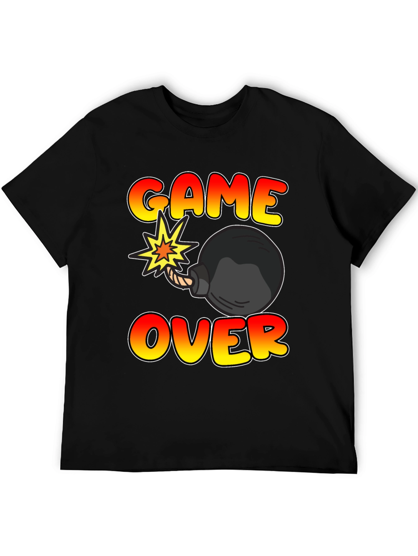 Game Over Bomb Graphic Tee