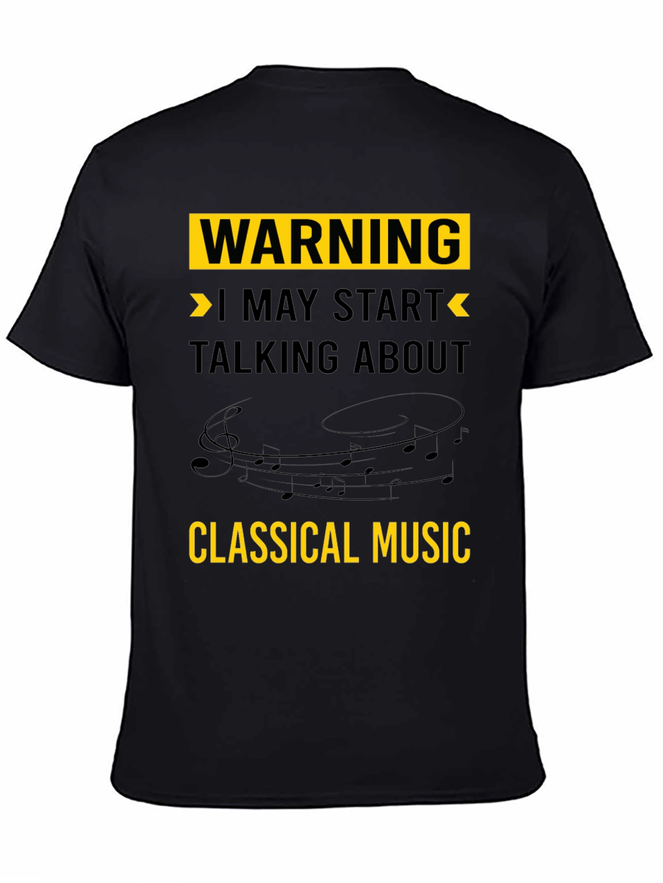 Warning: Classical Music T-Shirt - Musician Tee
