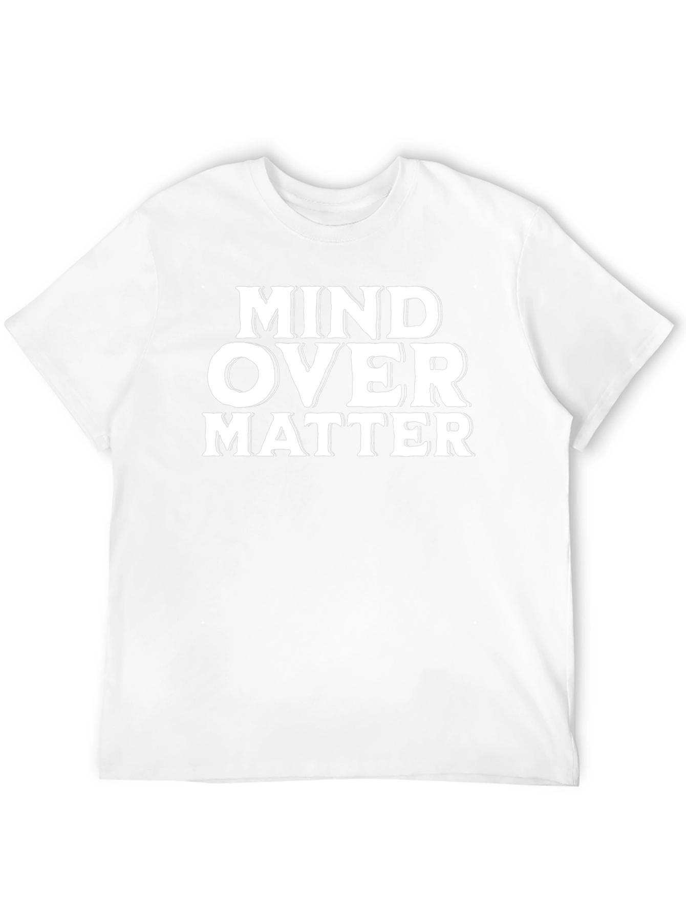 Mind Over Matter Graphic Tee - Motivational Shirt