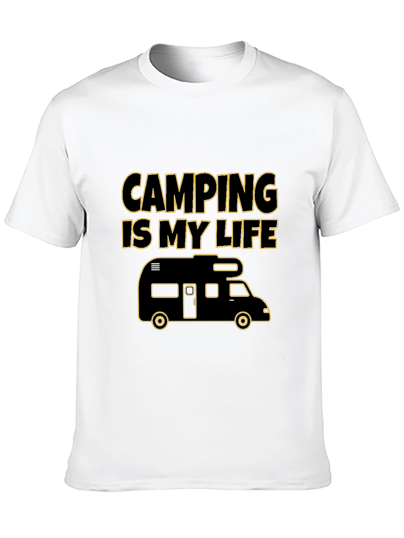 Camping is My Life T-Shirt RV Graphic Tee