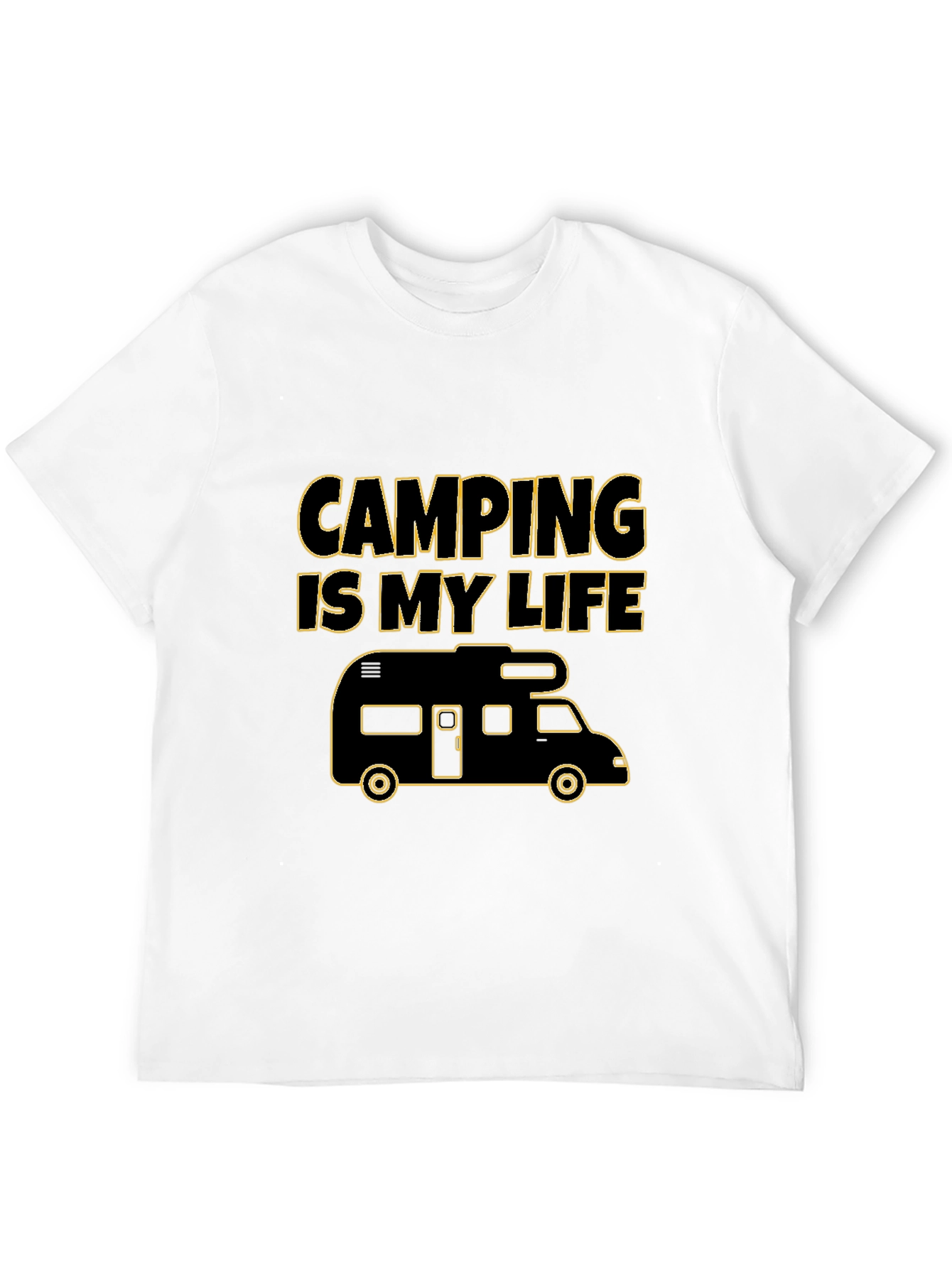 Camping is My Life T-Shirt RV Graphic Tee