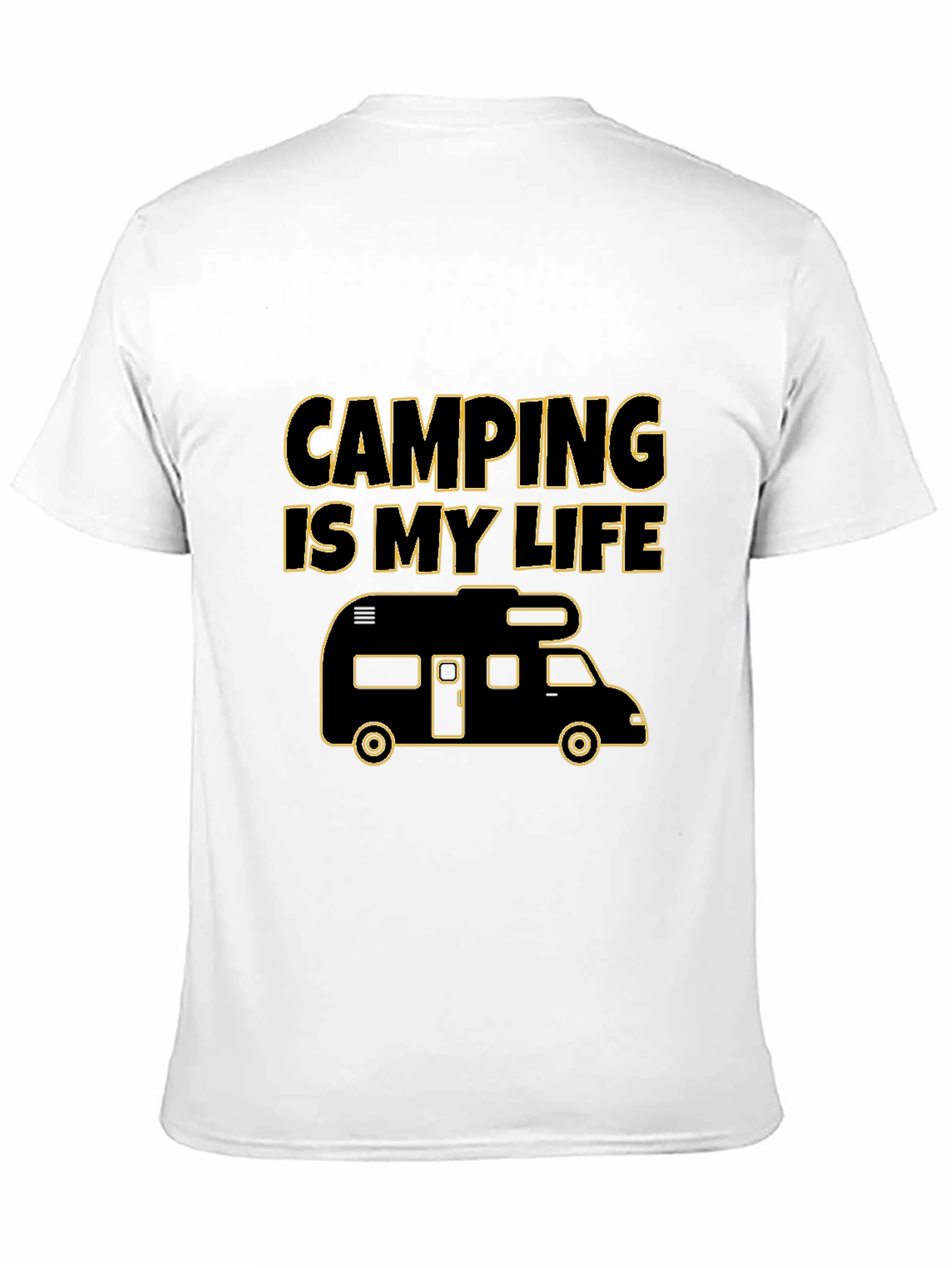 Camping is My Life T-Shirt RV Graphic Tee