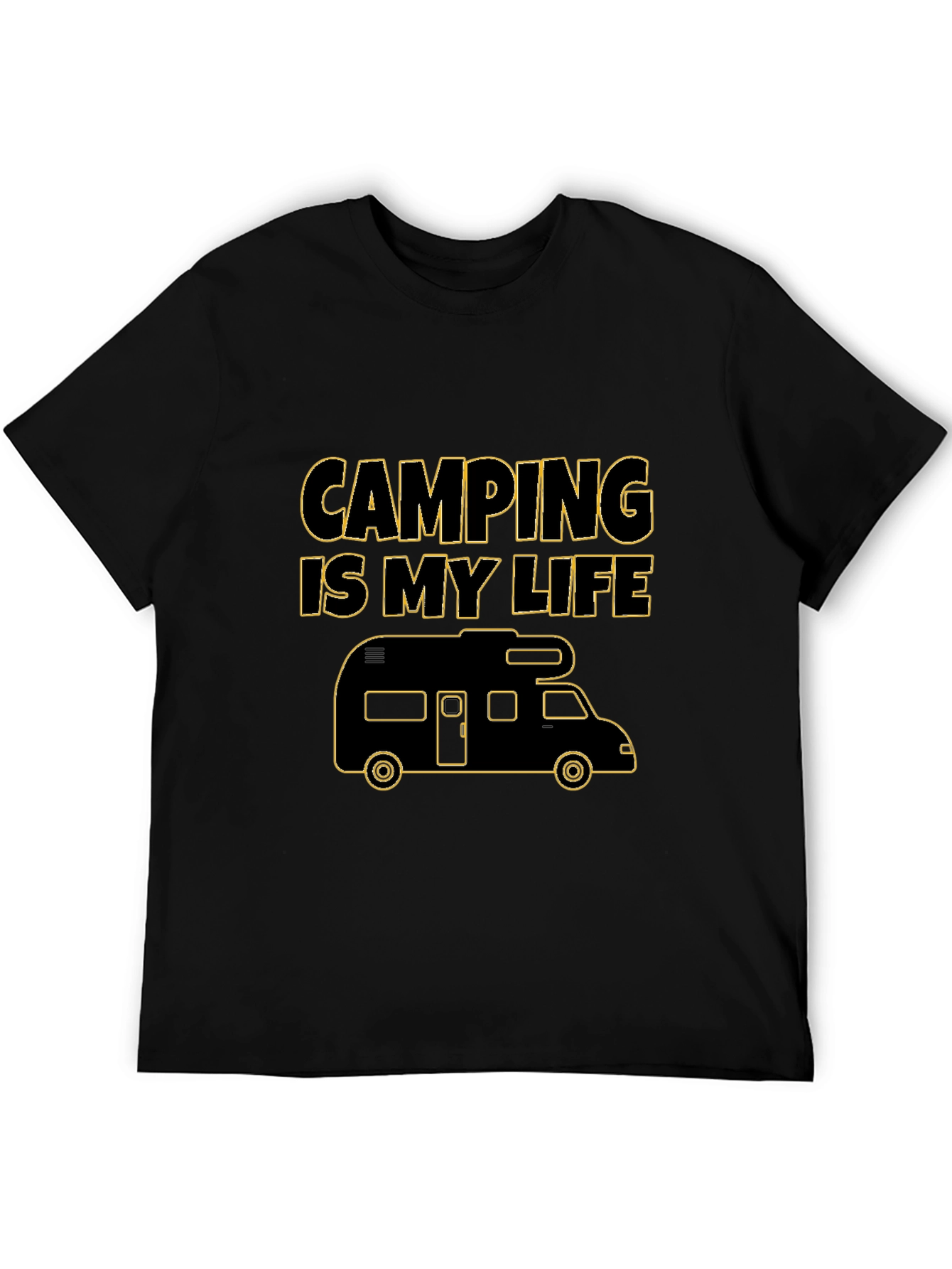 Camping is My Life T-Shirt RV Graphic Tee