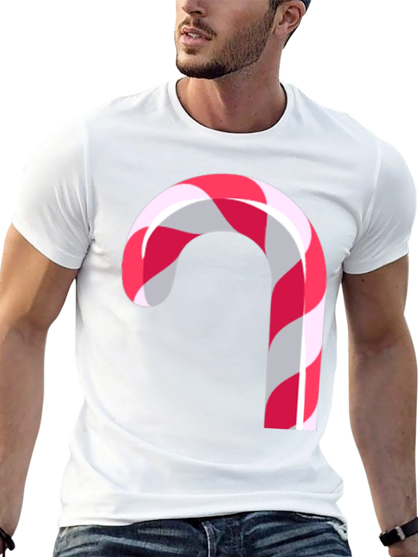 Candy Cane Christmas Holiday T-Shirt