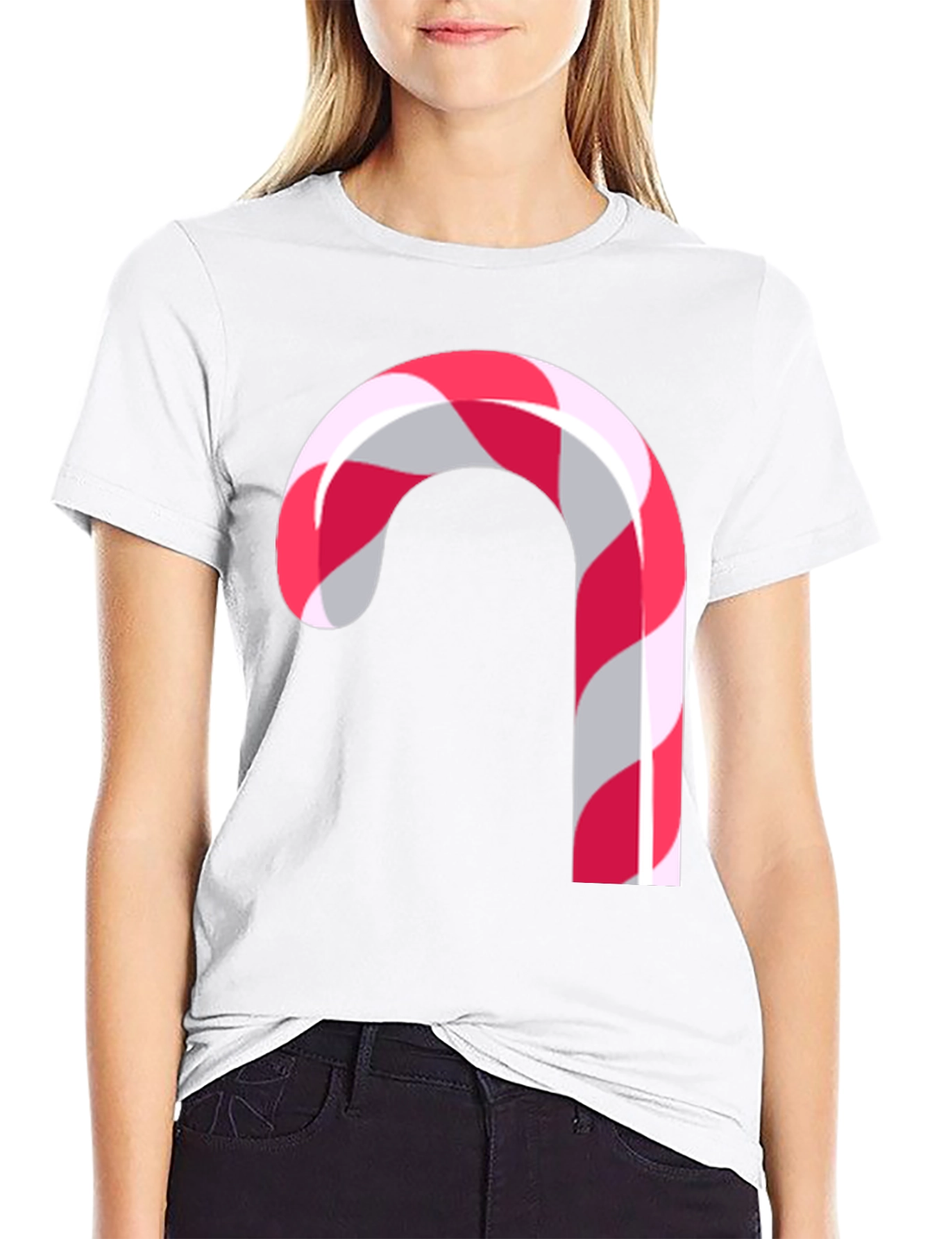 Candy Cane Christmas Holiday T-Shirt