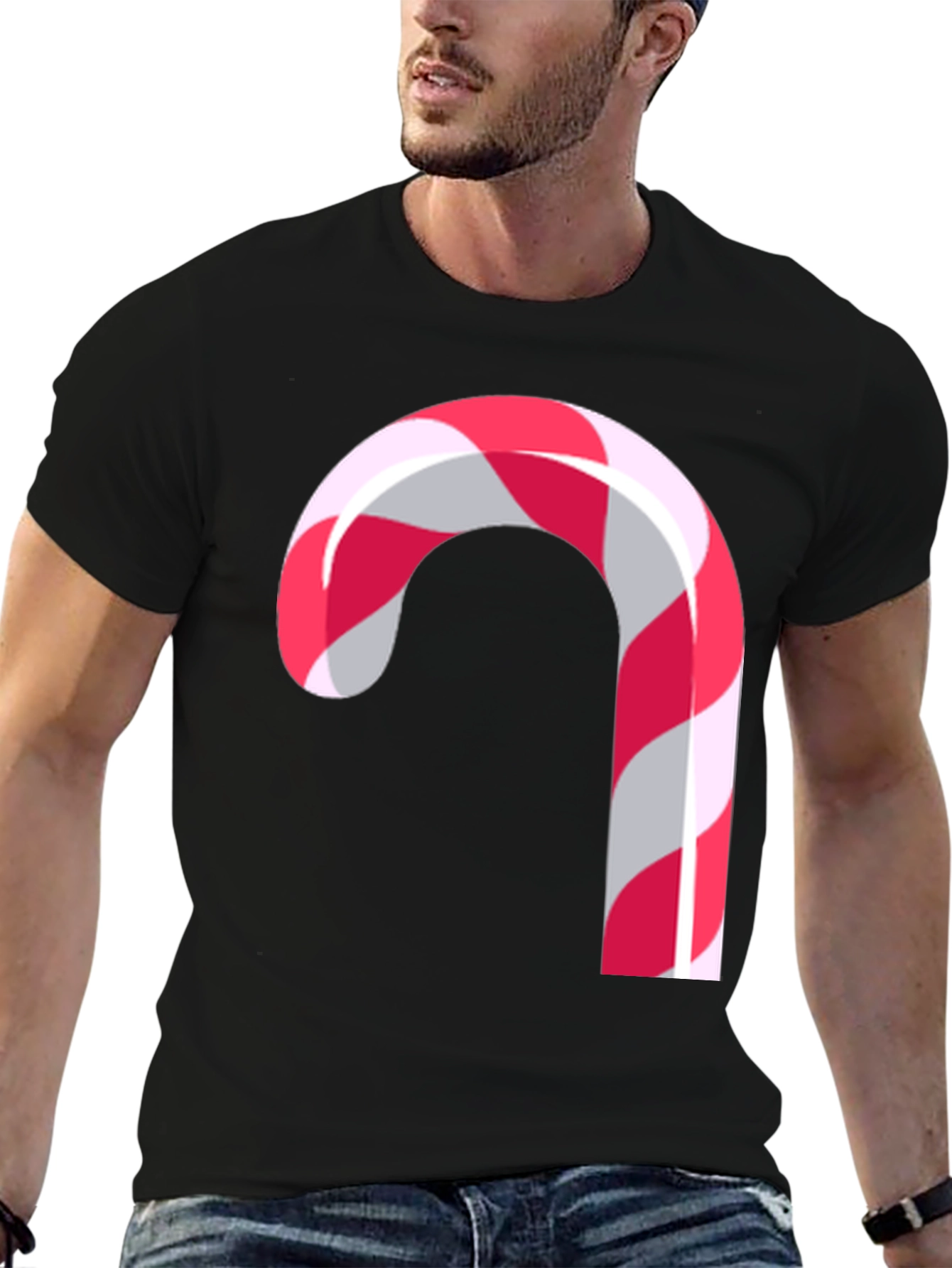 Candy Cane Christmas Holiday T-Shirt