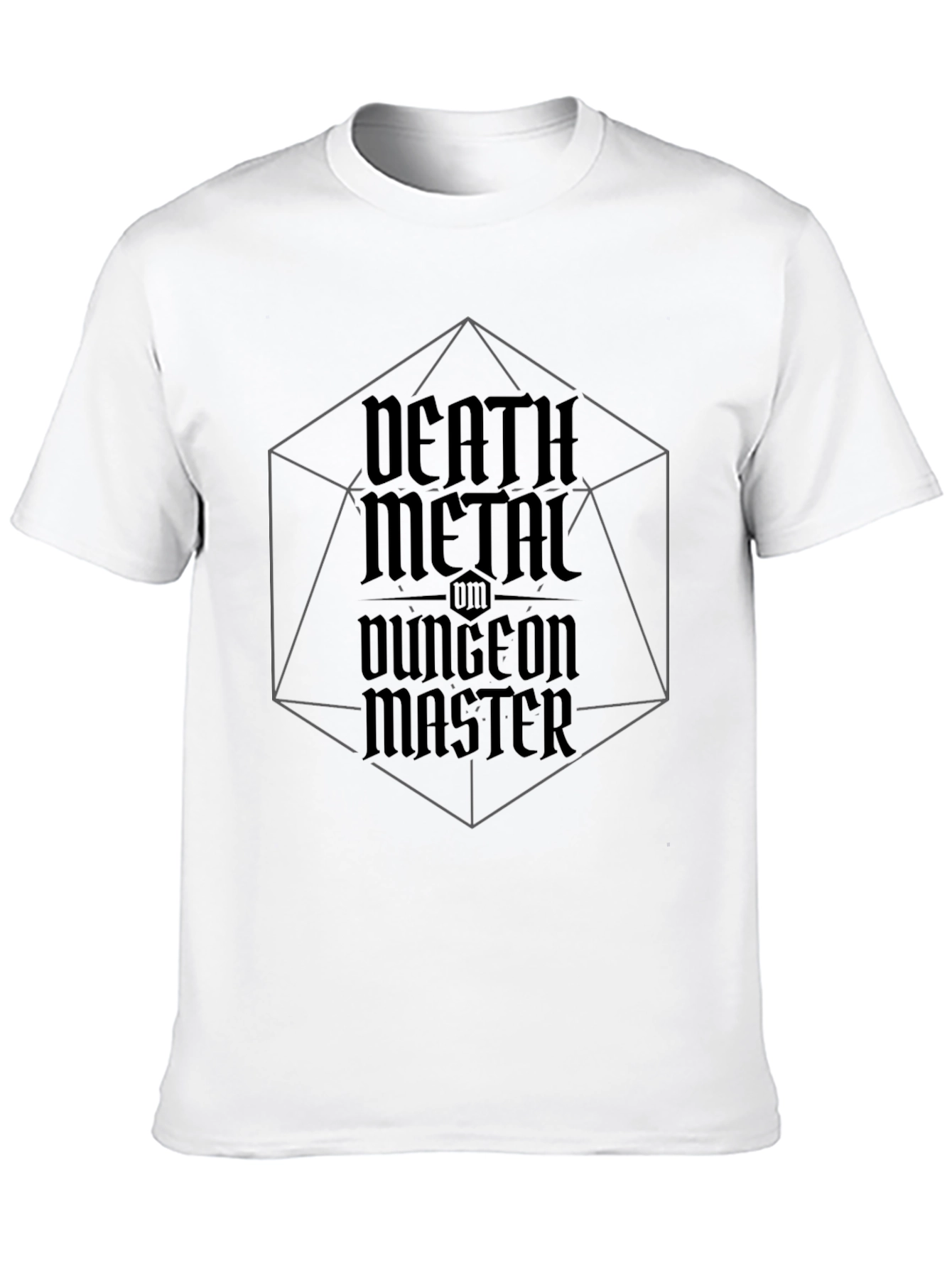 Death Metal Dungeon Master T-Shirt - Black