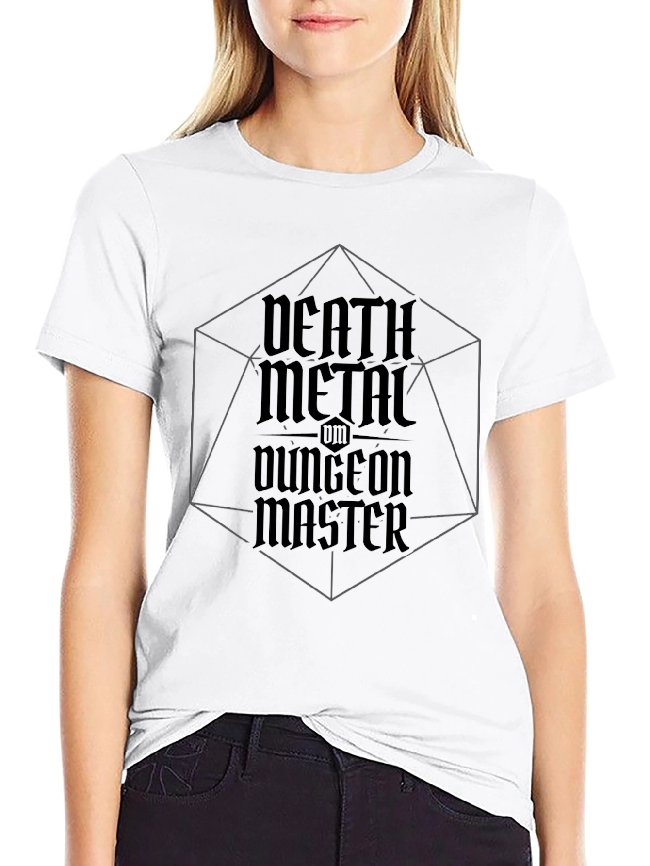 Death Metal Dungeon Master T-Shirt - Black