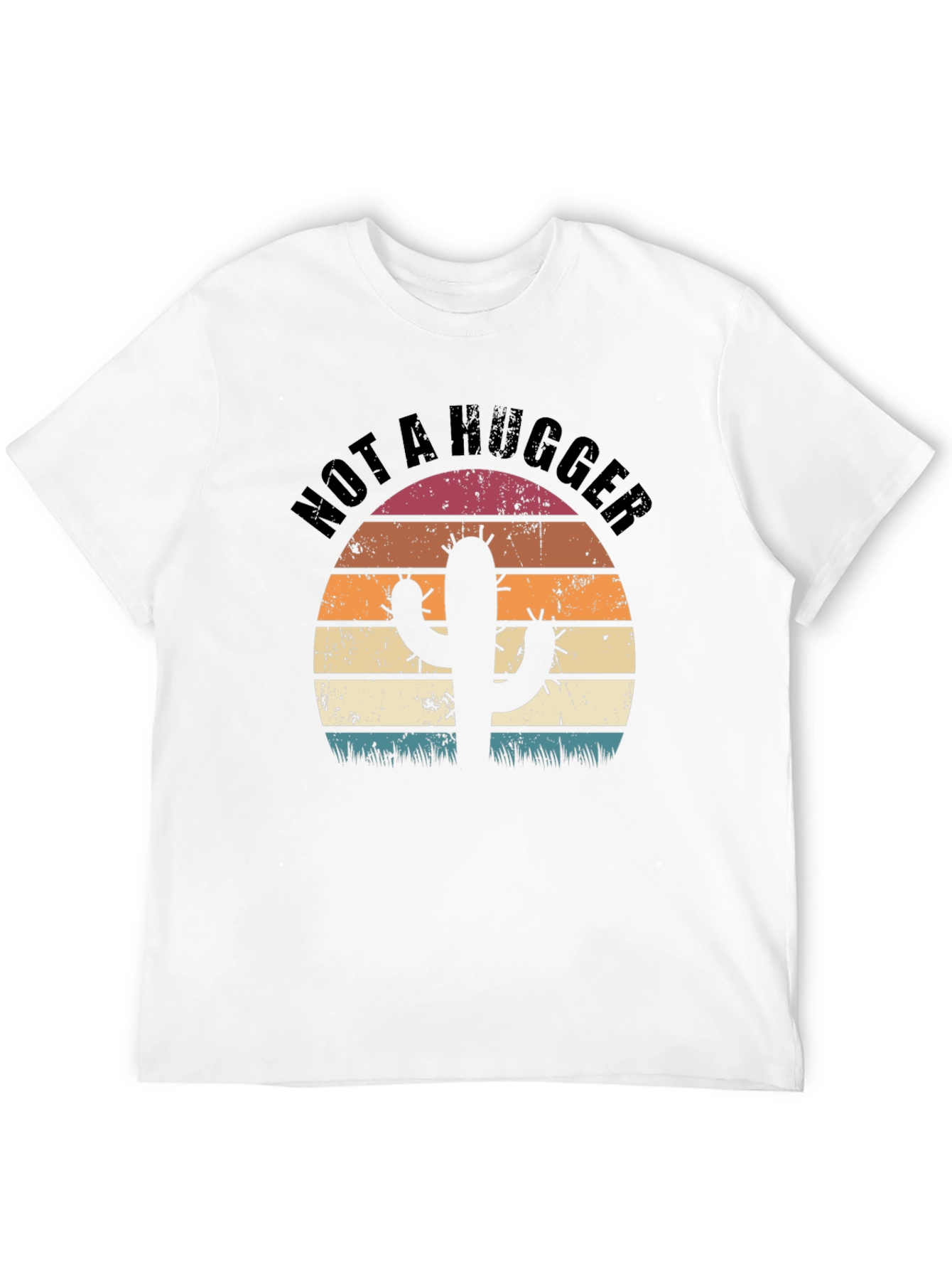 Not a Hugger Cactus Graphic Tee