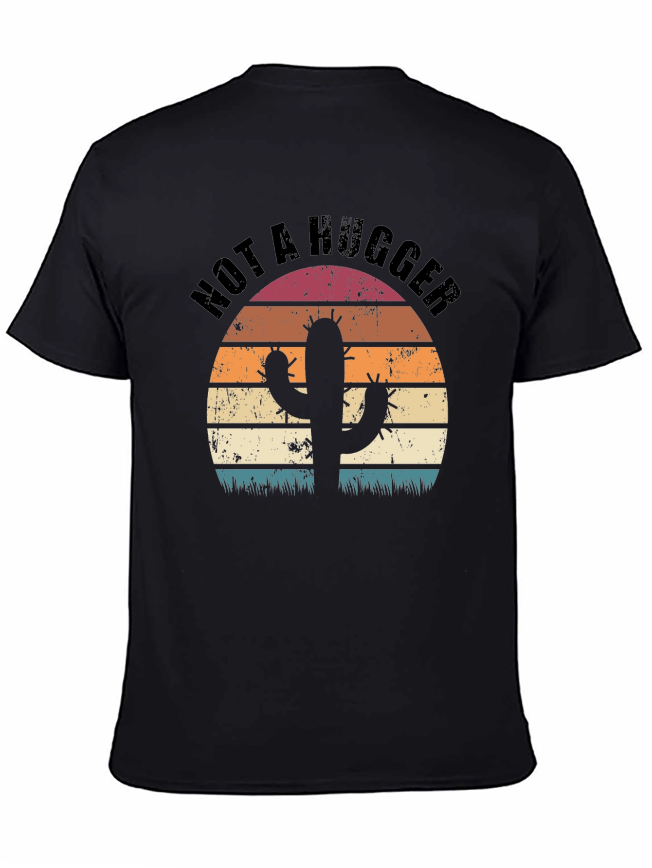 Not a Hugger Cactus Graphic Tee