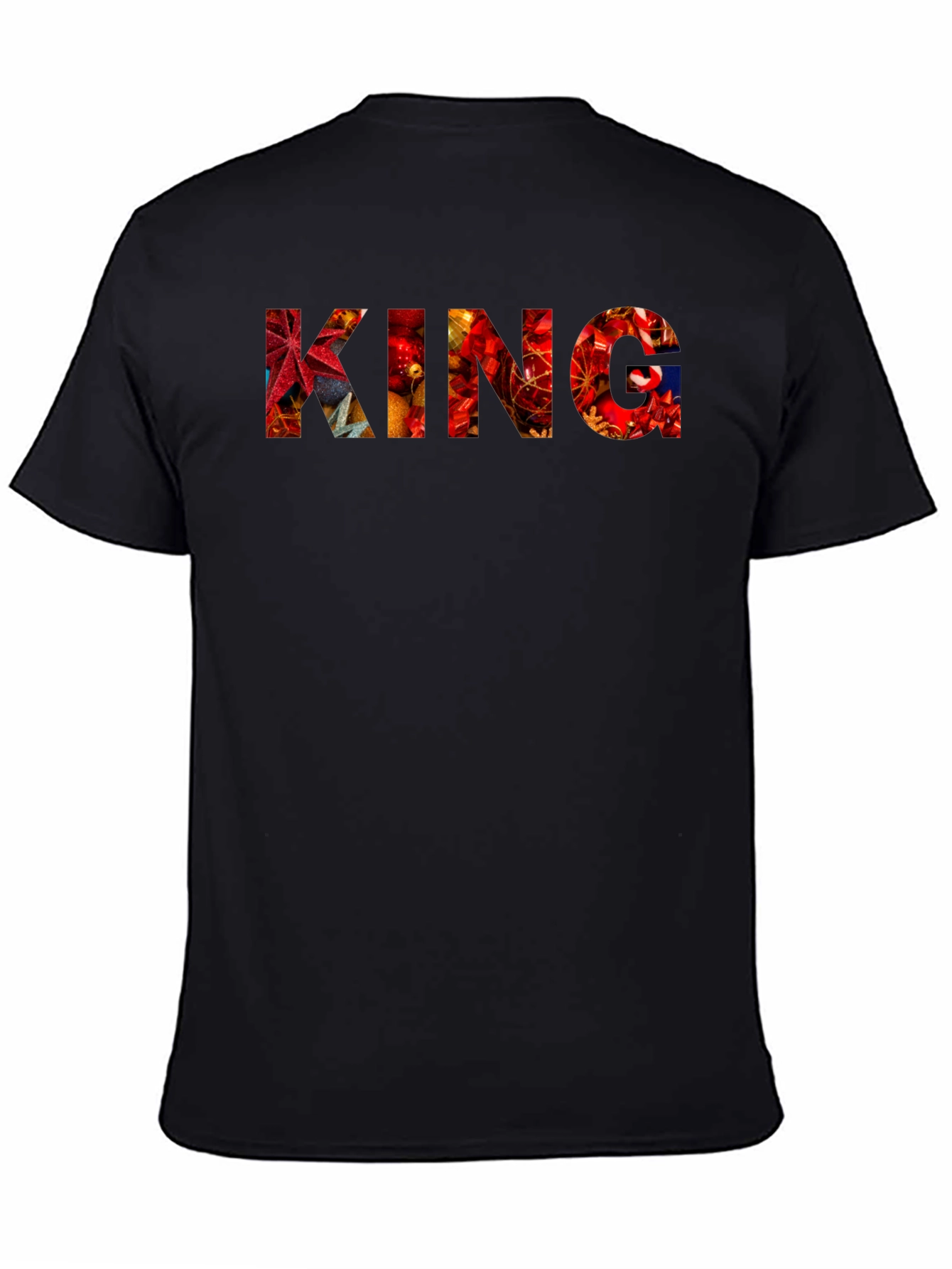 King Christmas Ornament Fill T-Shirt