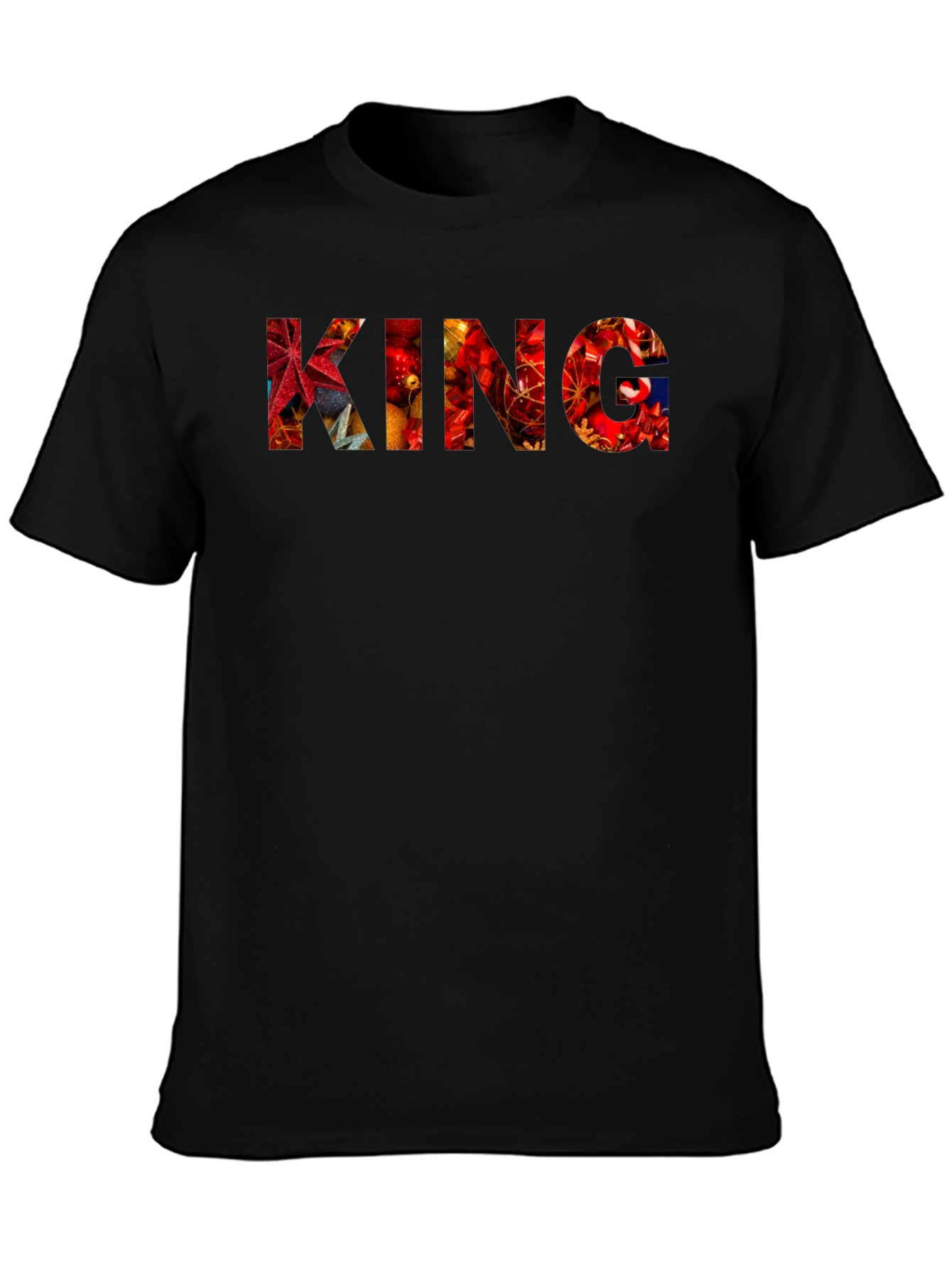 King Christmas Ornament Fill T-Shirt