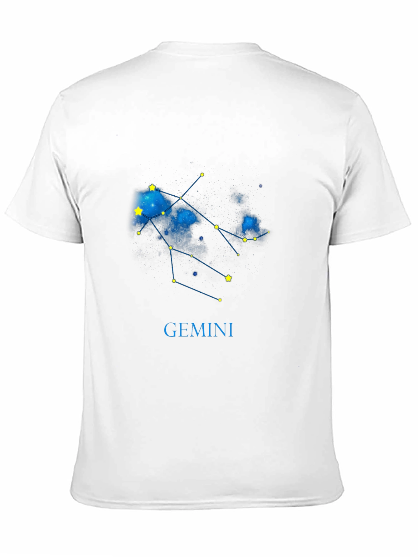 Gemini Zodiac T-Shirt - Celestial Star Sign Tee