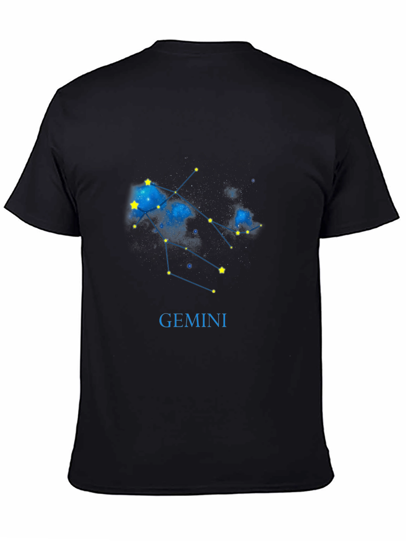 Gemini Zodiac T-Shirt - Celestial Star Sign Tee