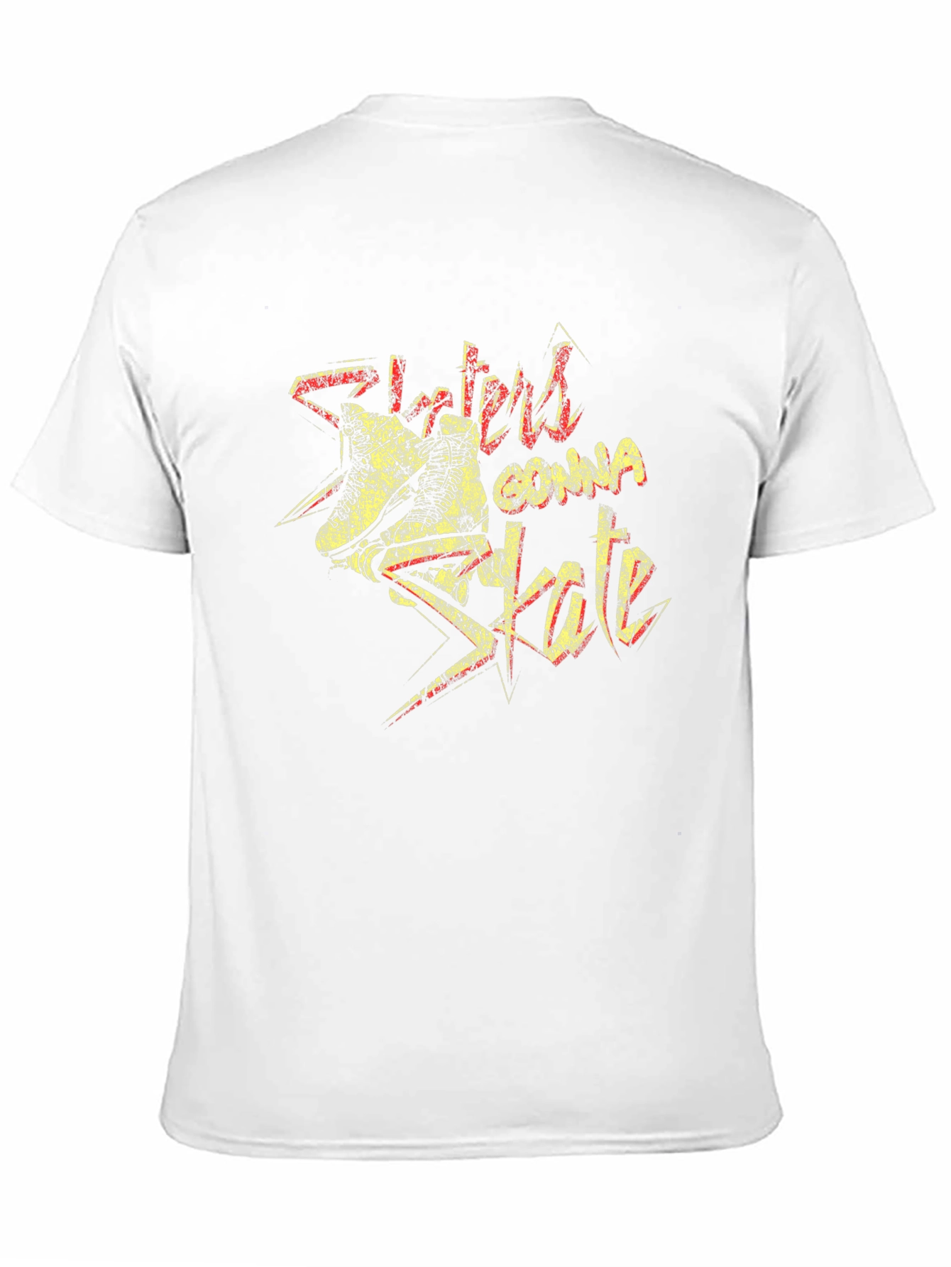 Skaters Gonna Skate Graphic Tee - Black