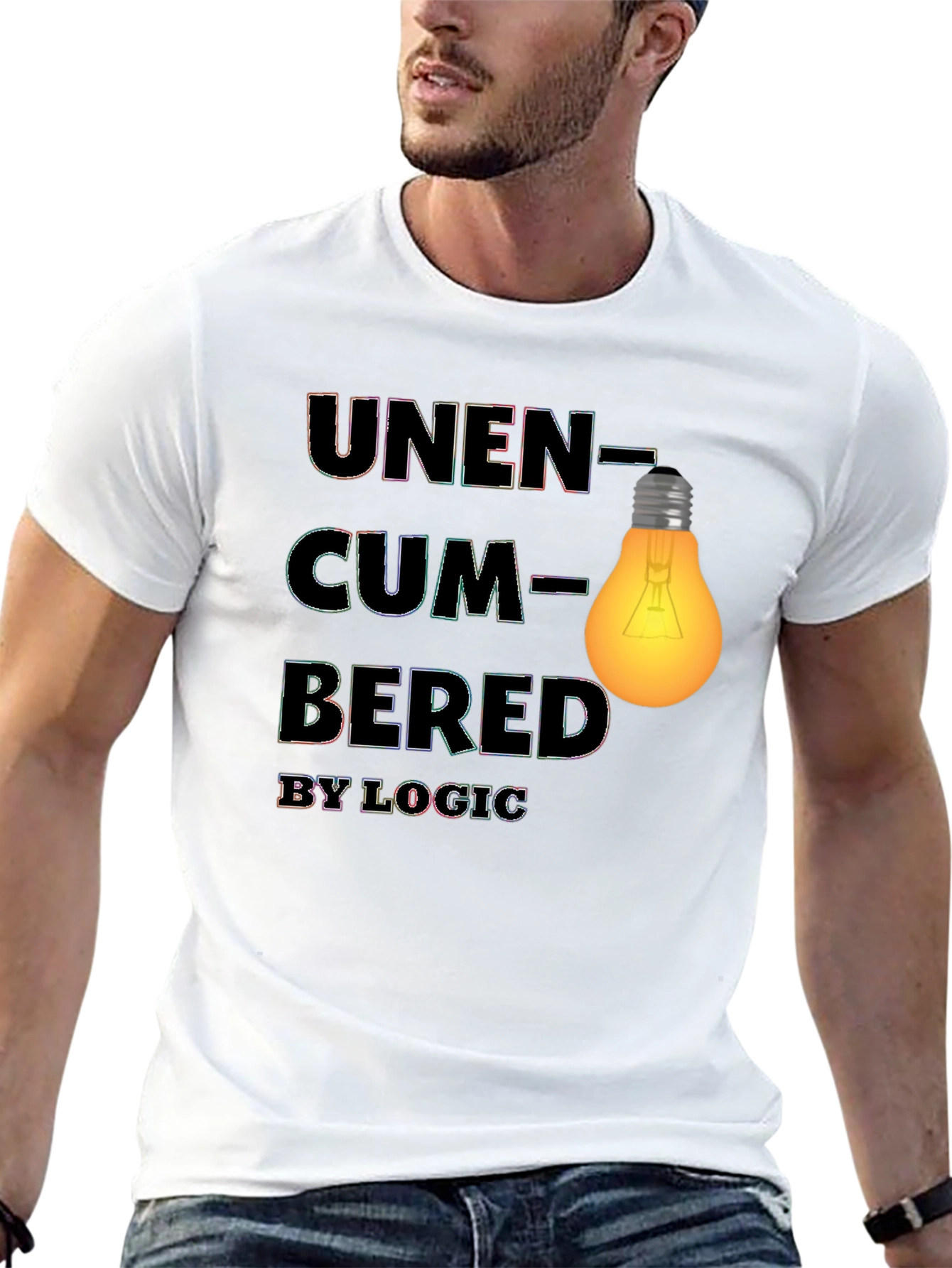 Unencumbered by Logic Graphic Tee