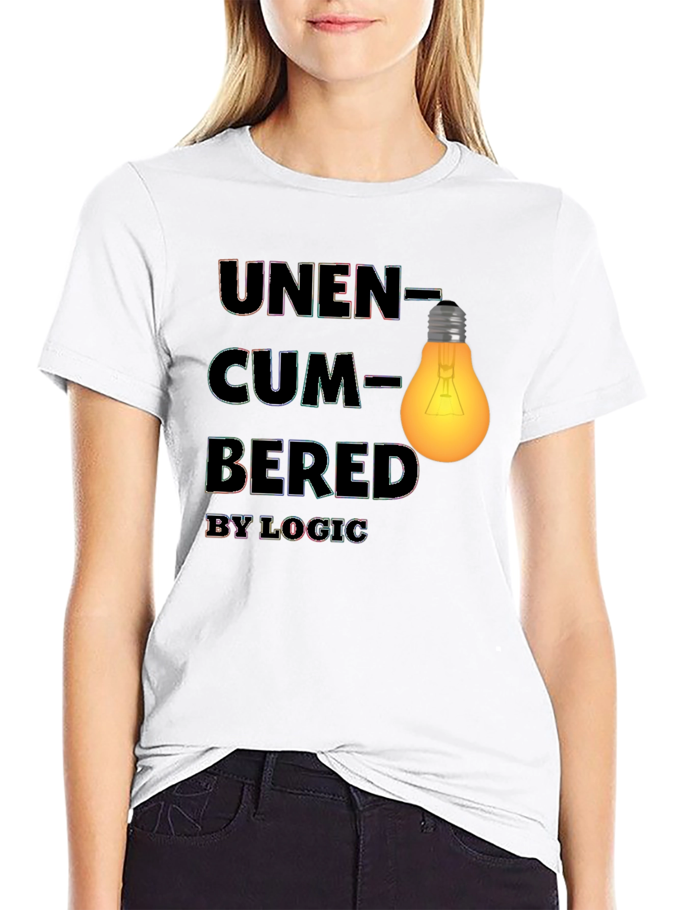 Unencumbered by Logic Graphic Tee