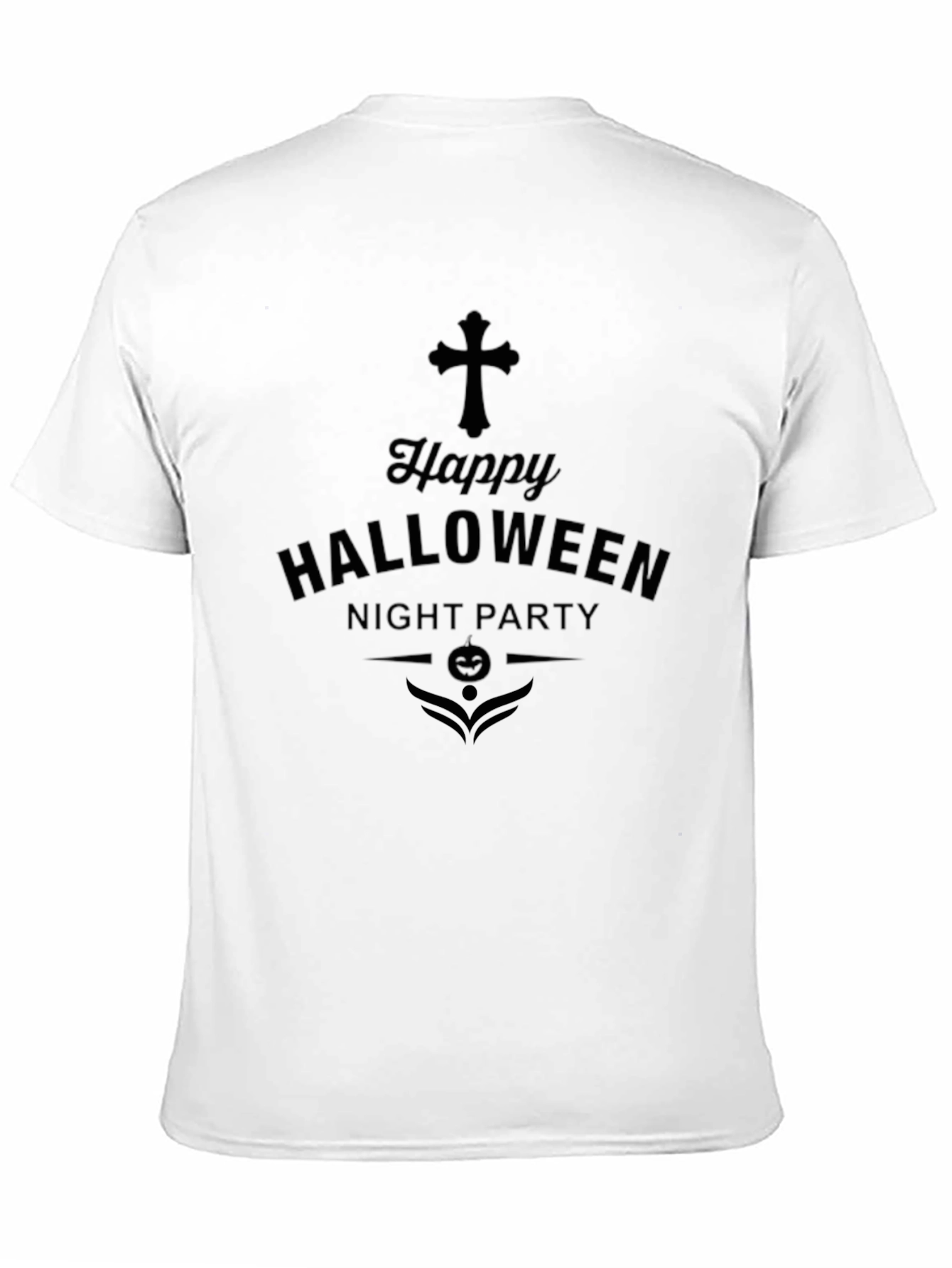 Happy Halloween Night Party T-Shirt Black