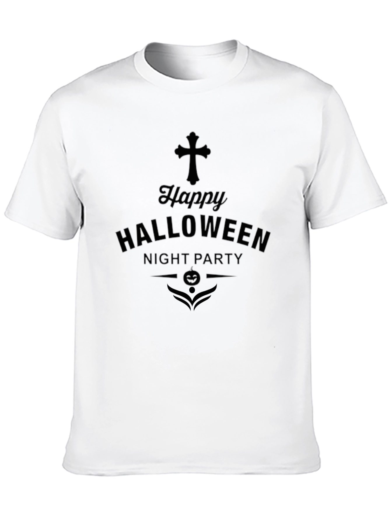 Happy Halloween Night Party T-Shirt Black
