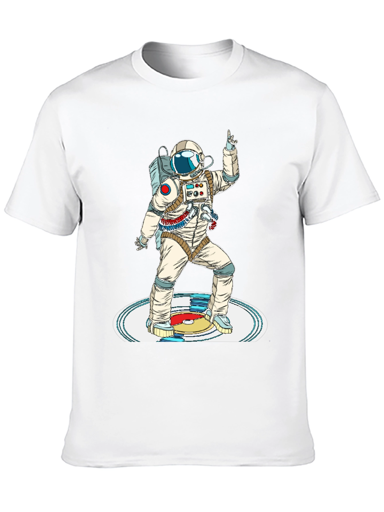 Astronaut DJ Graphic Tee