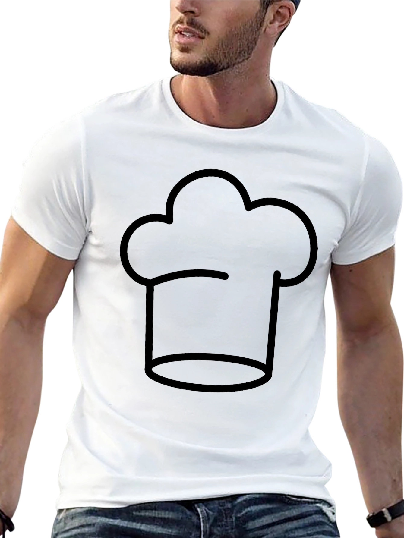 Chef Hat Graphic Tee - Culinary T-Shirt