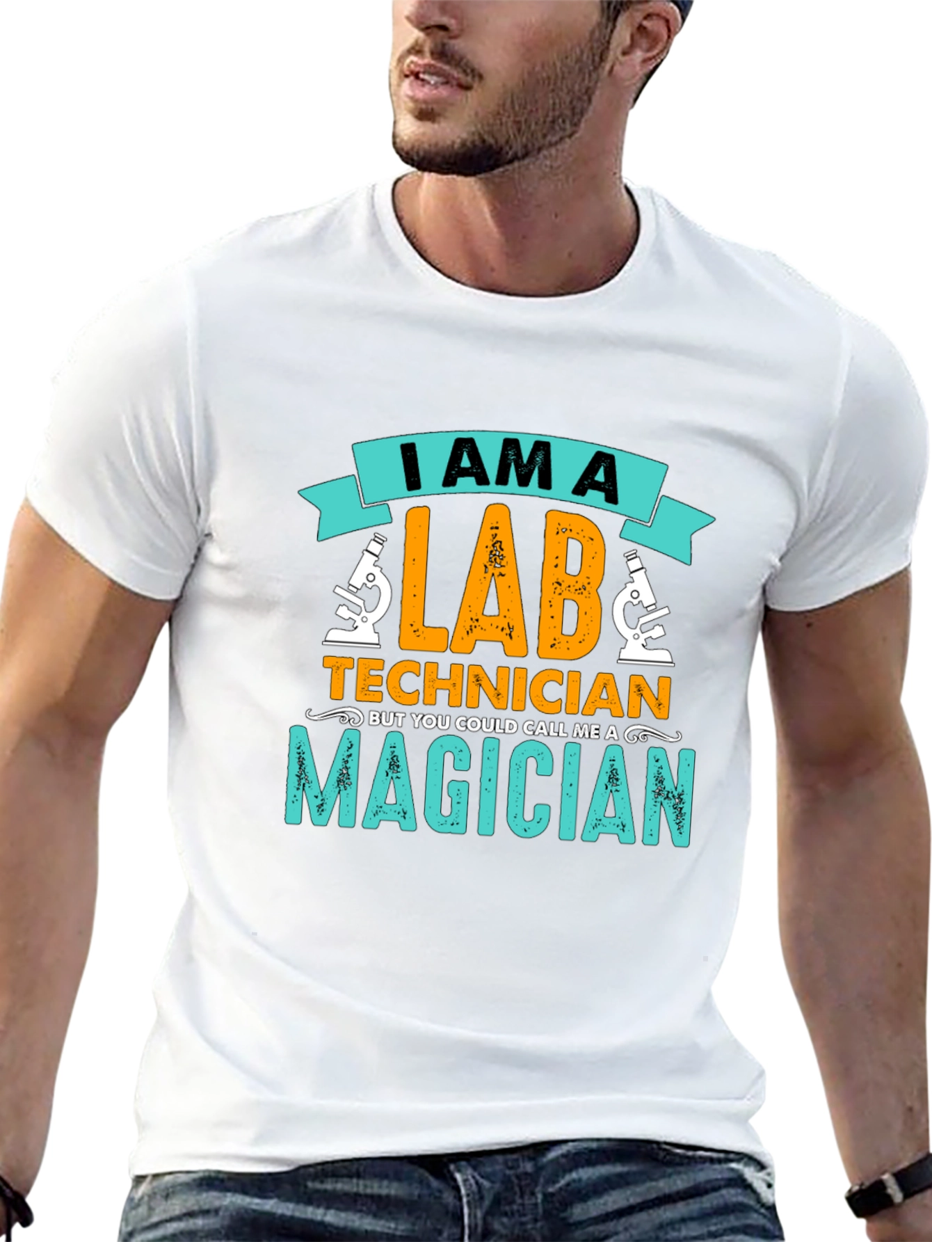 Lab Technician Magician T-Shirt Science Tee