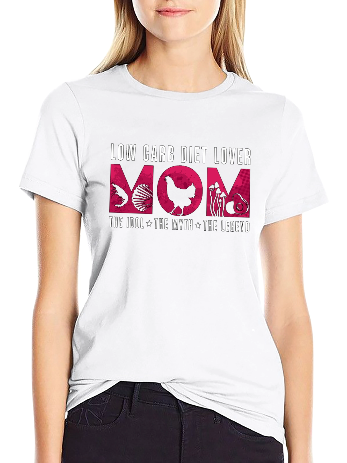 Low Carb Diet Lover MOM T-Shirt