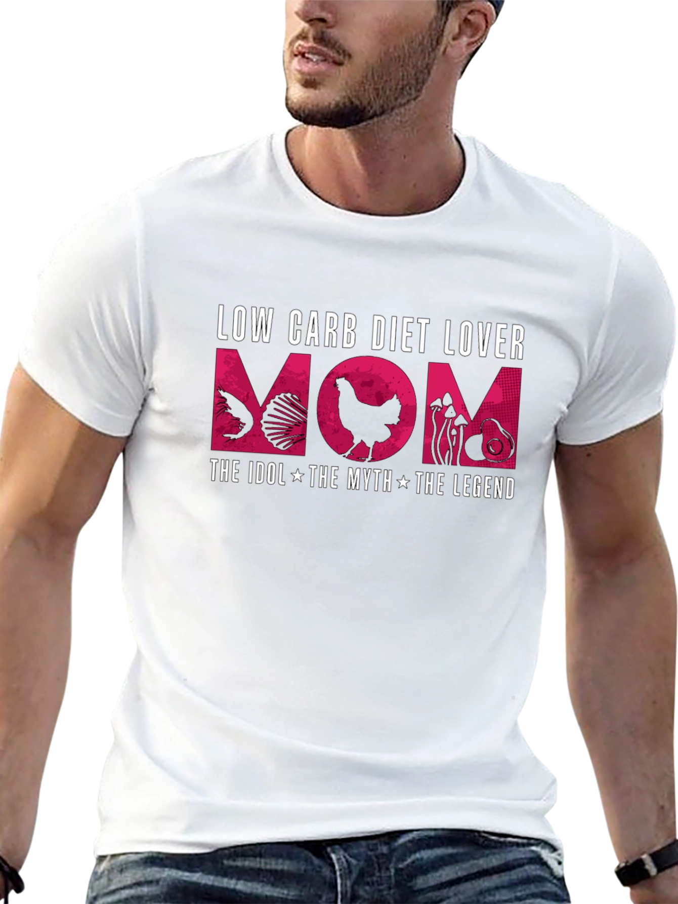 Low Carb Diet Lover MOM T-Shirt