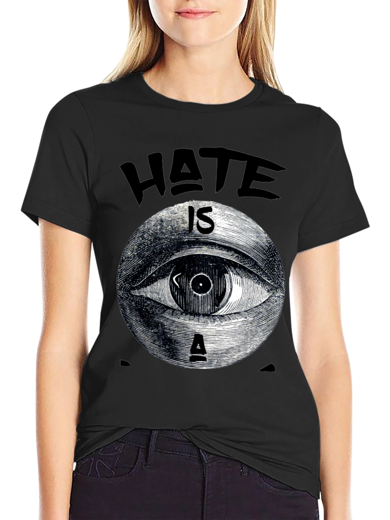 Hate is a Virus Graphic Tee