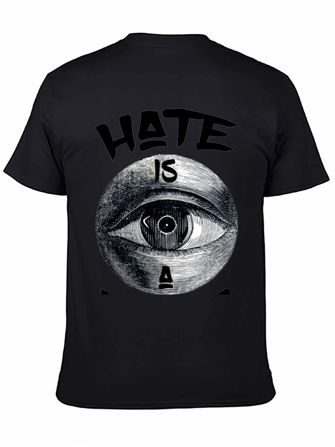 Hate is a Virus Graphic Tee
