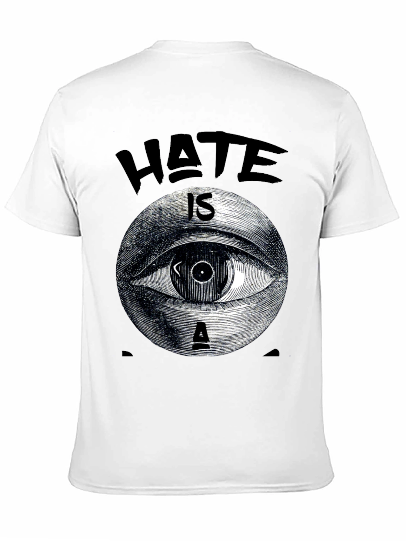 Hate is a Virus Graphic Tee