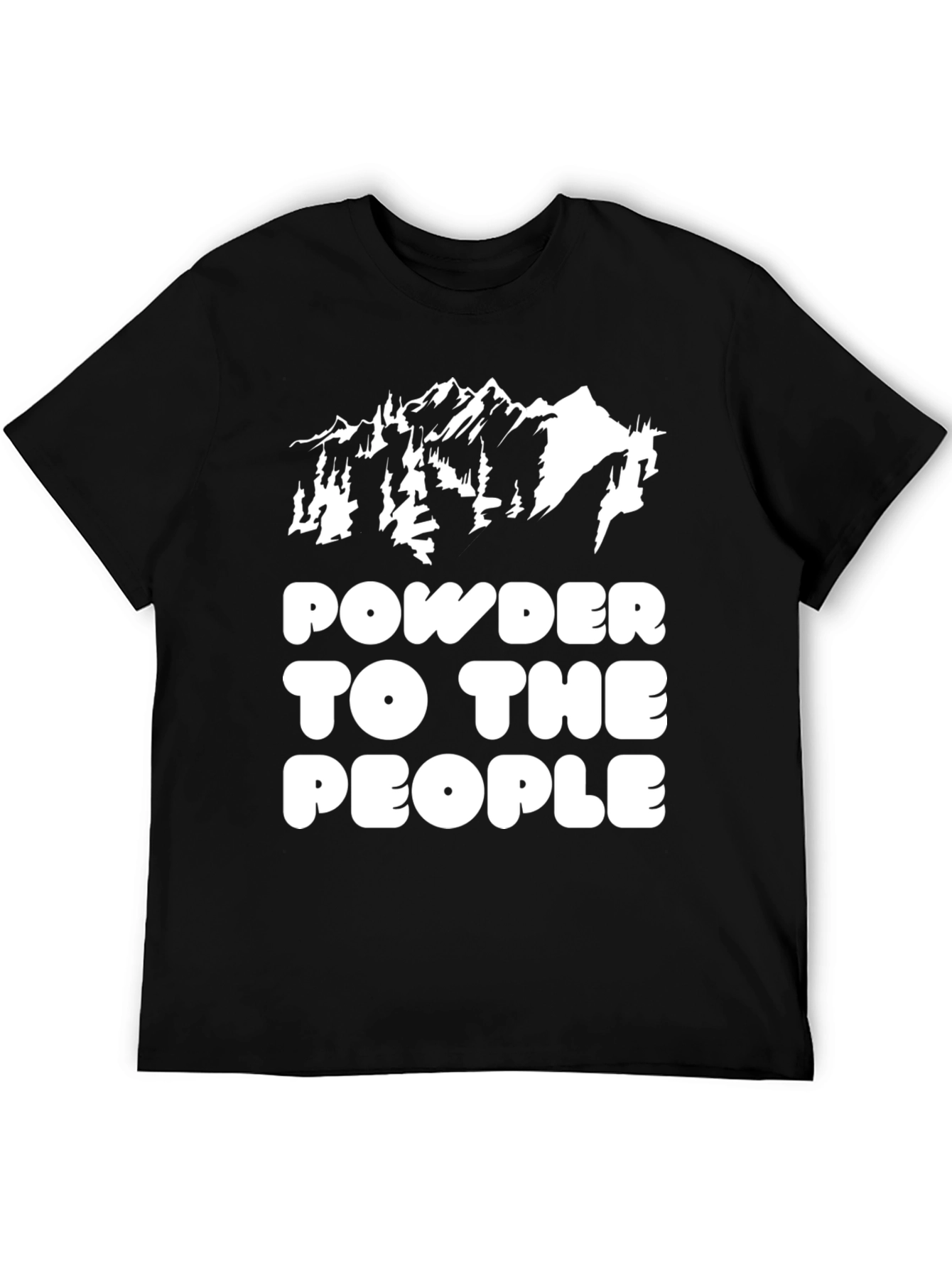 Powder to the People Graphic Tee