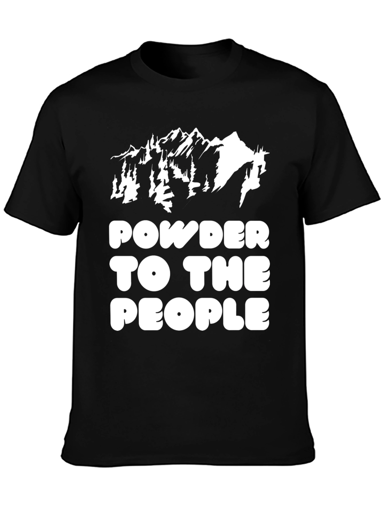 Powder to the People Graphic Tee