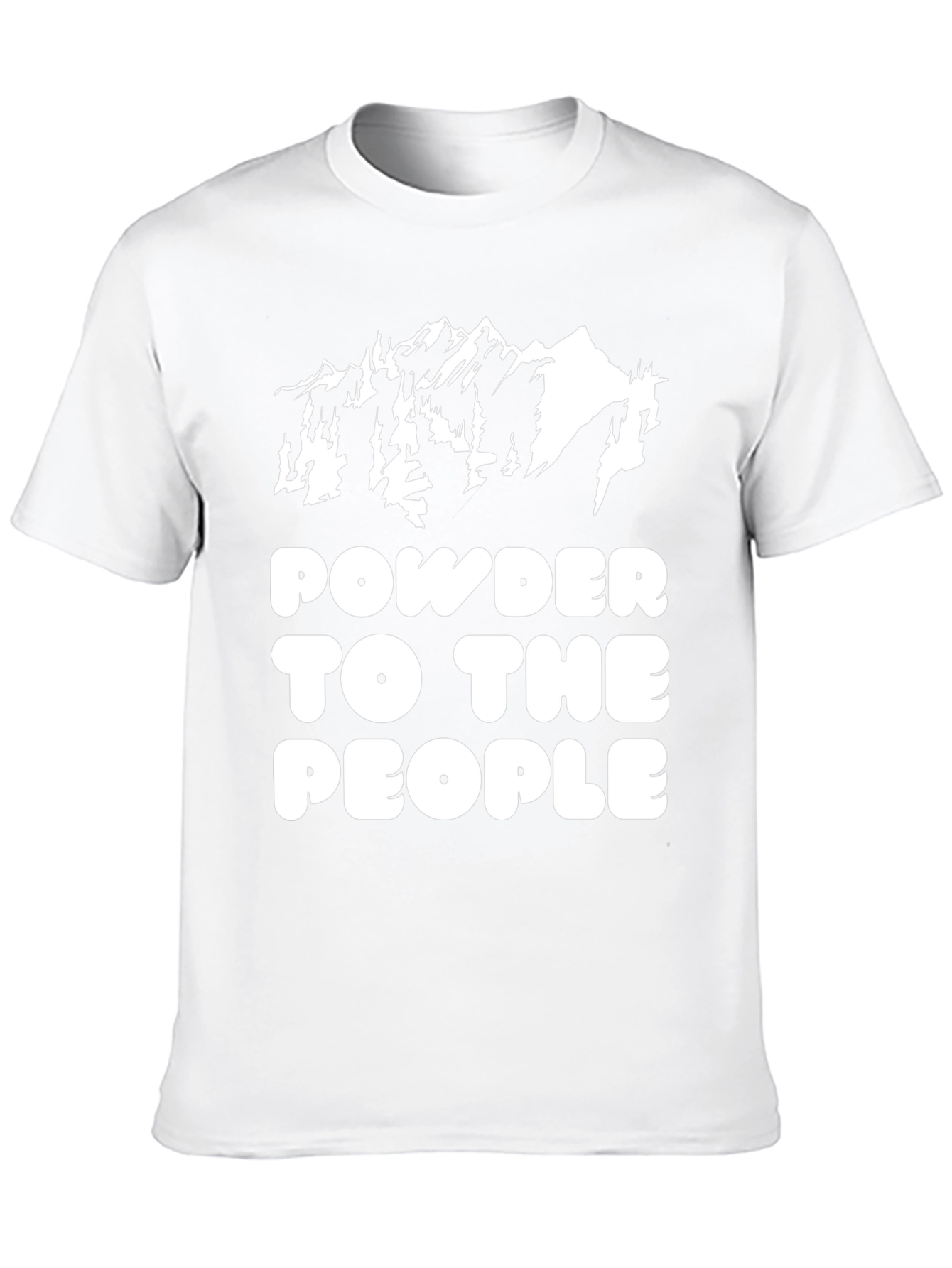 Powder to the People Graphic Tee