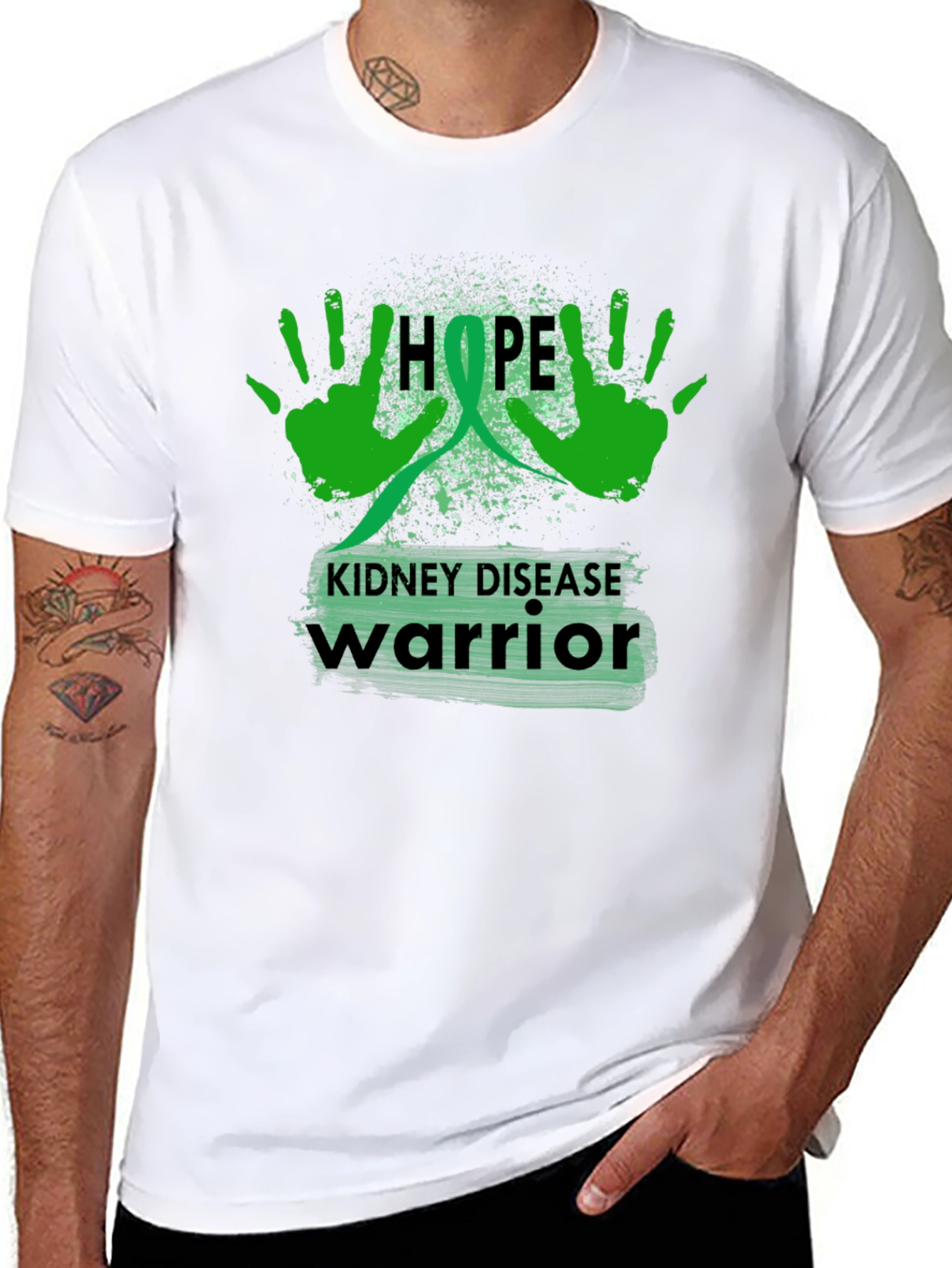 Kidney Disease Warrior Hope Awareness T-Shirt
