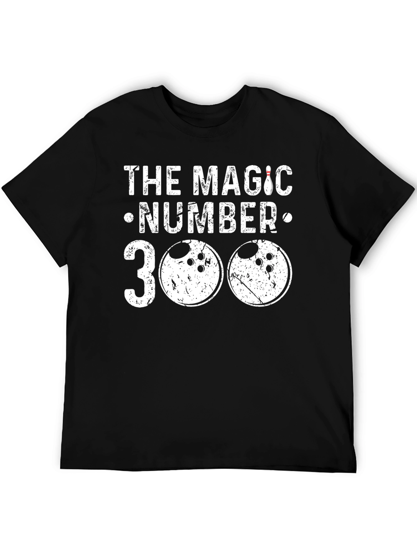The Magic Number 300 Bowling T-Shirt