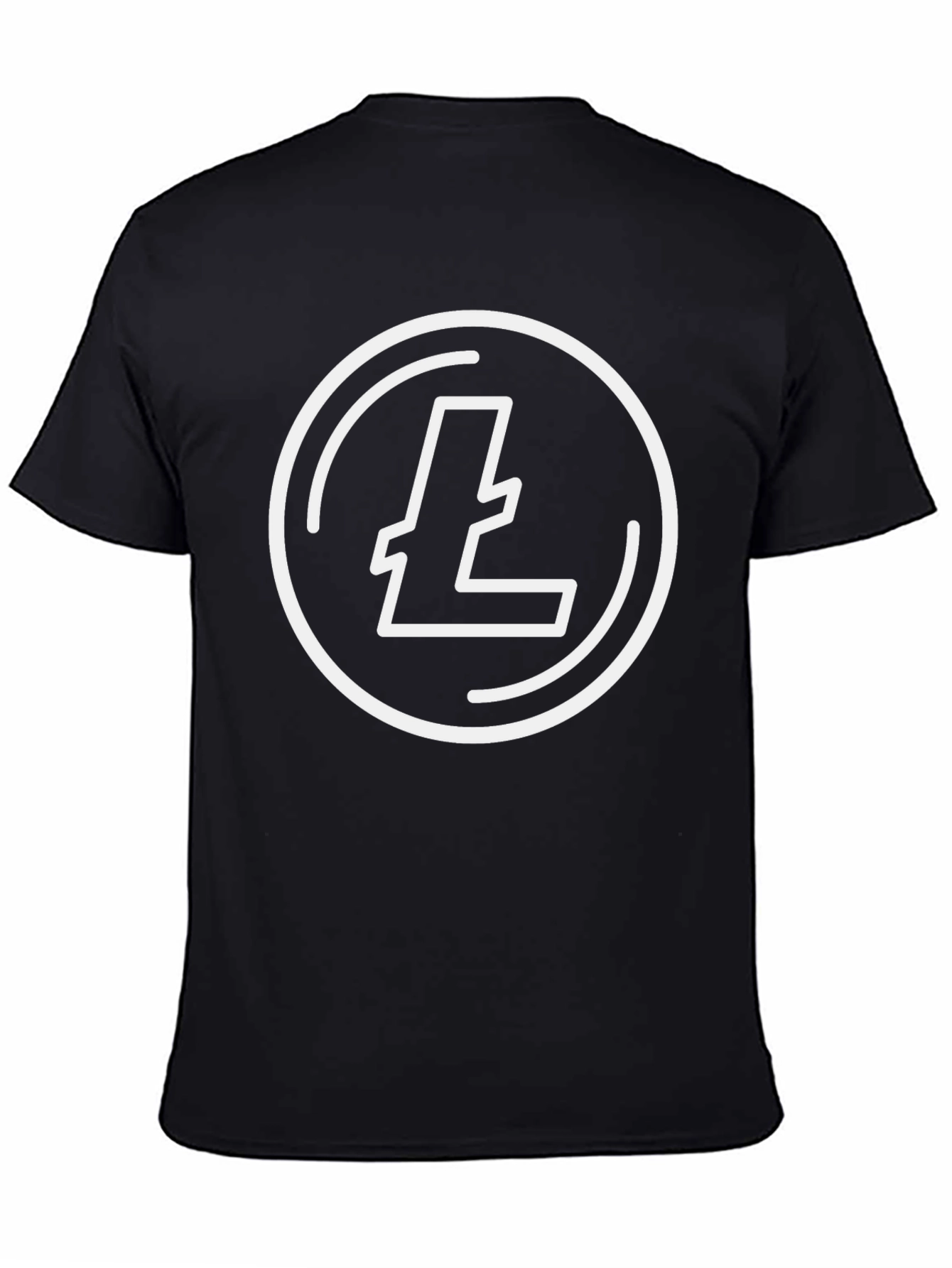 Litecoin Crypto Black T-Shirt