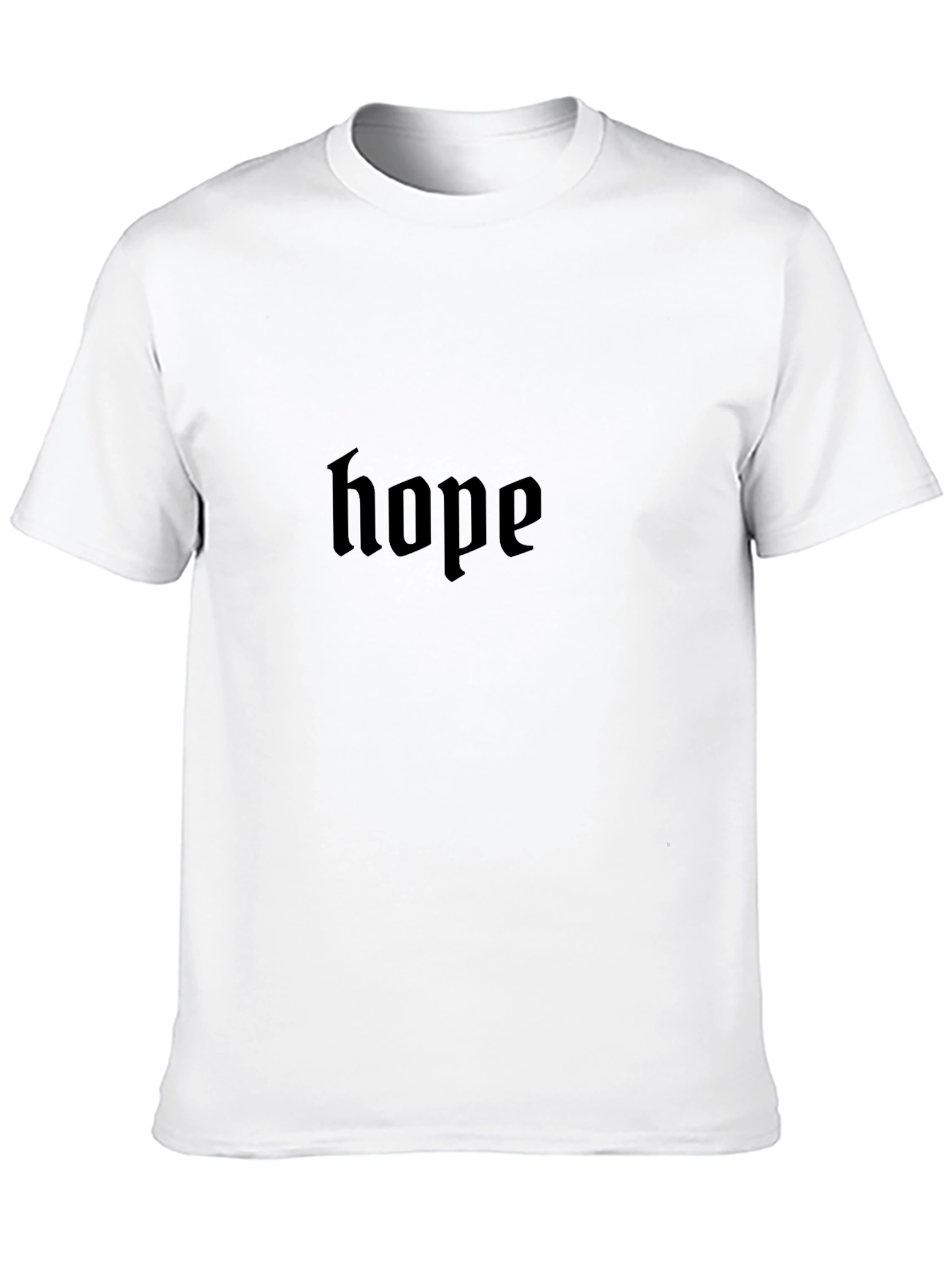 Hope Gothic T-Shirt - Premium Black Cotton Tee