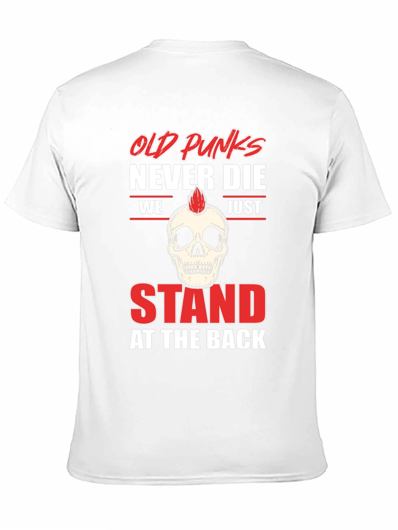 Old Punks Never Die Graphic Tee