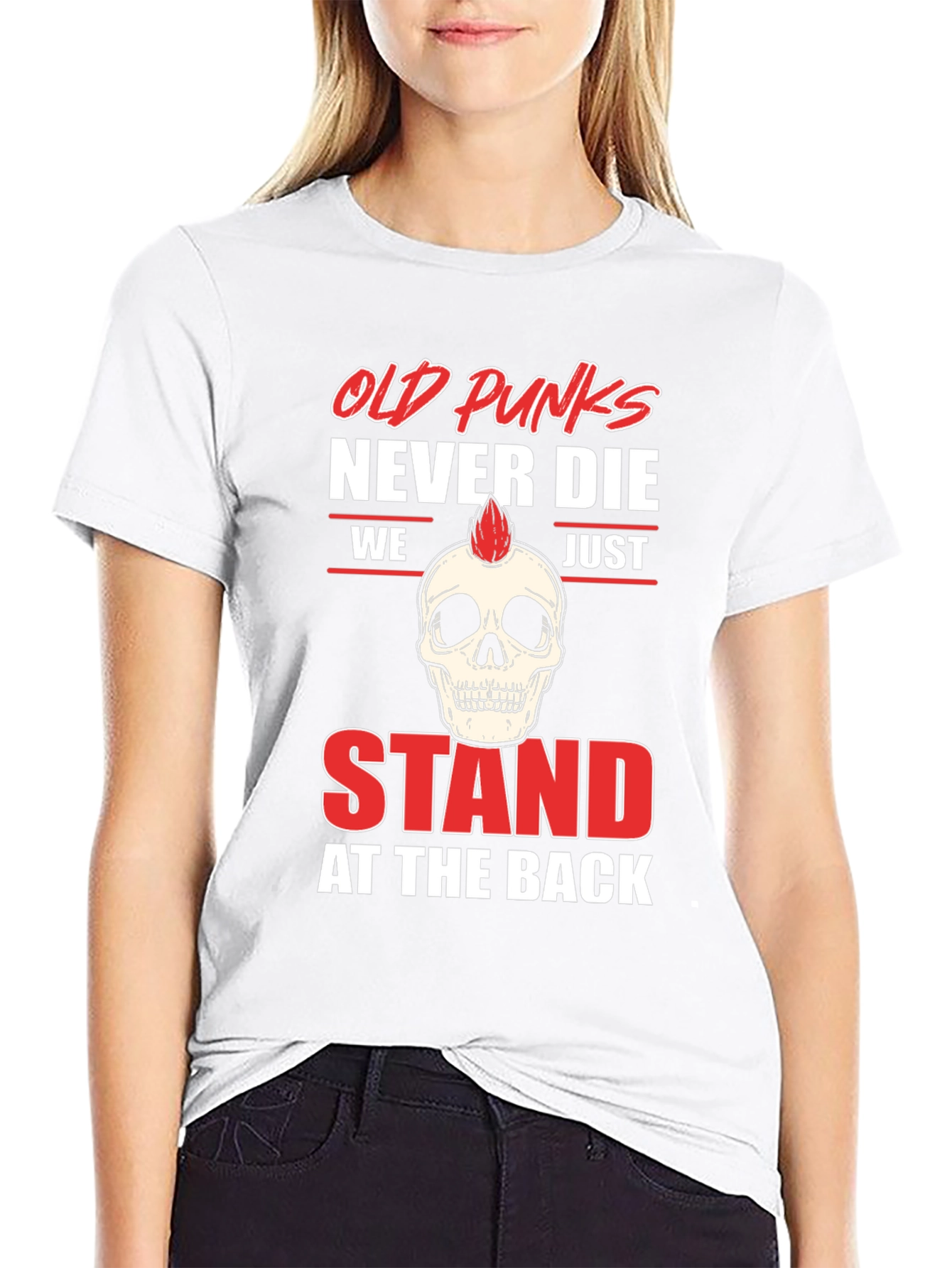 Old Punks Never Die Graphic Tee