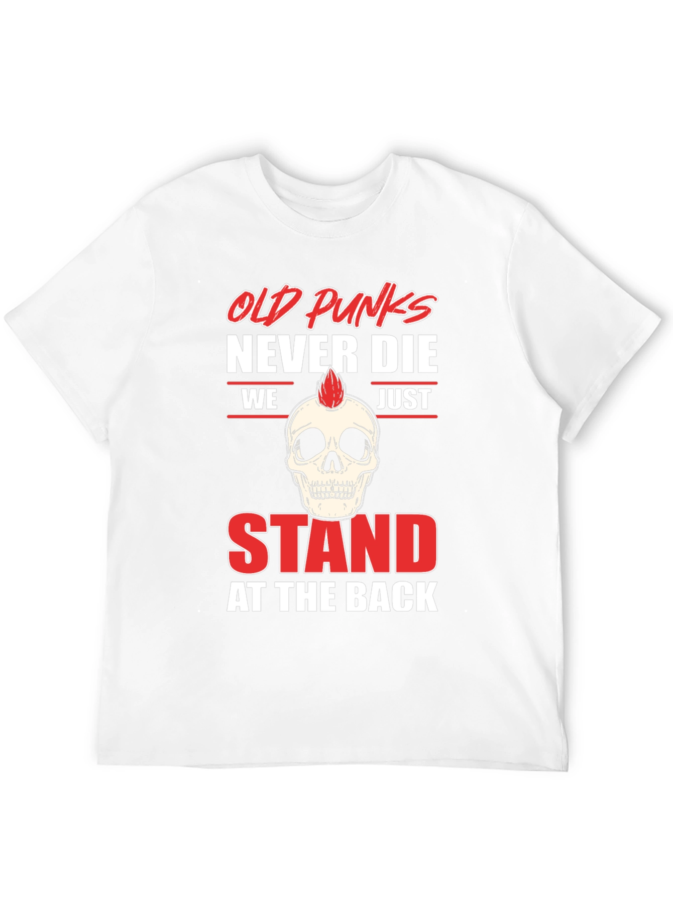 Old Punks Never Die Graphic Tee