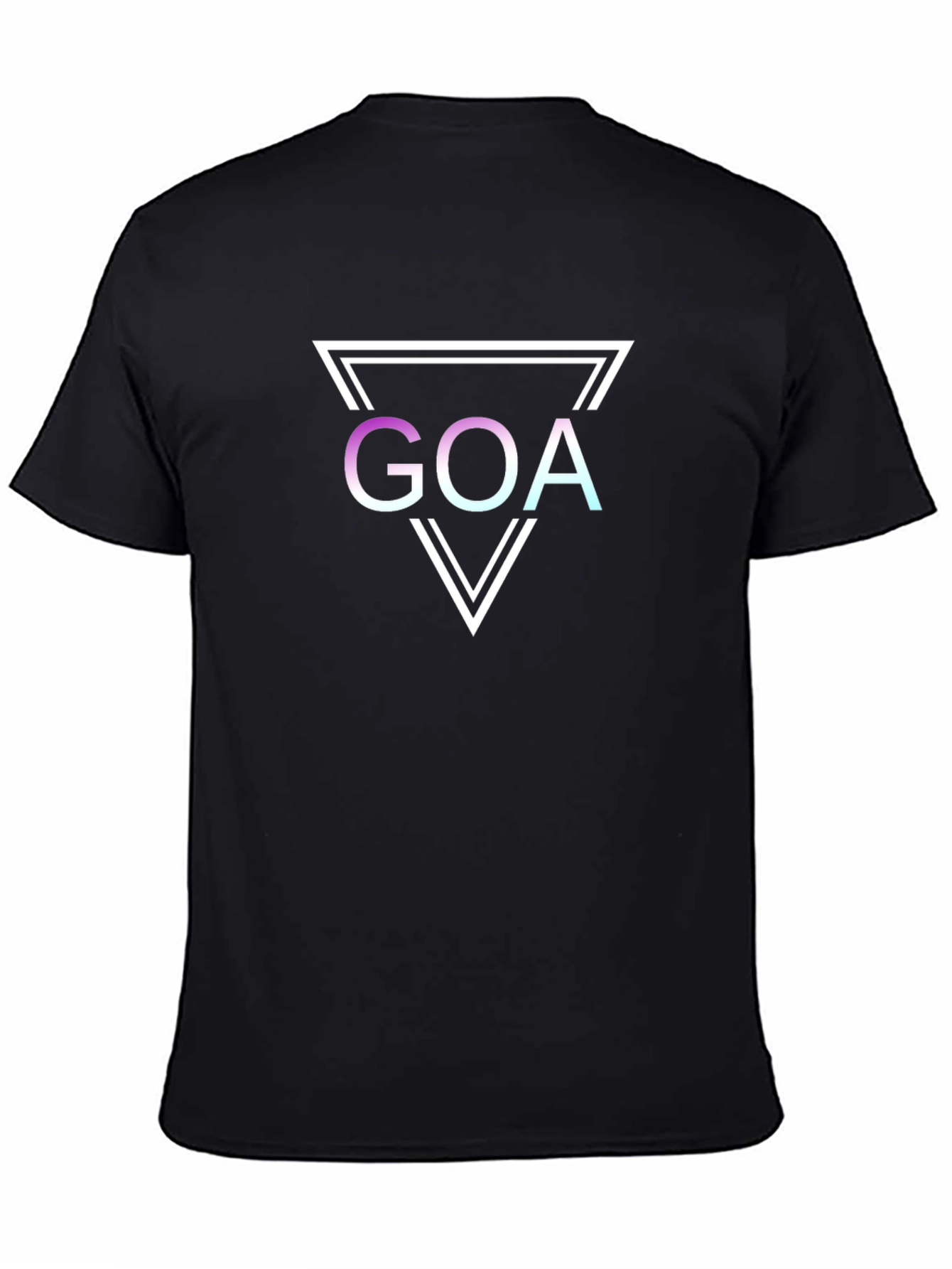 Goa Graphic T-Shirt - Modern Triangle Design
