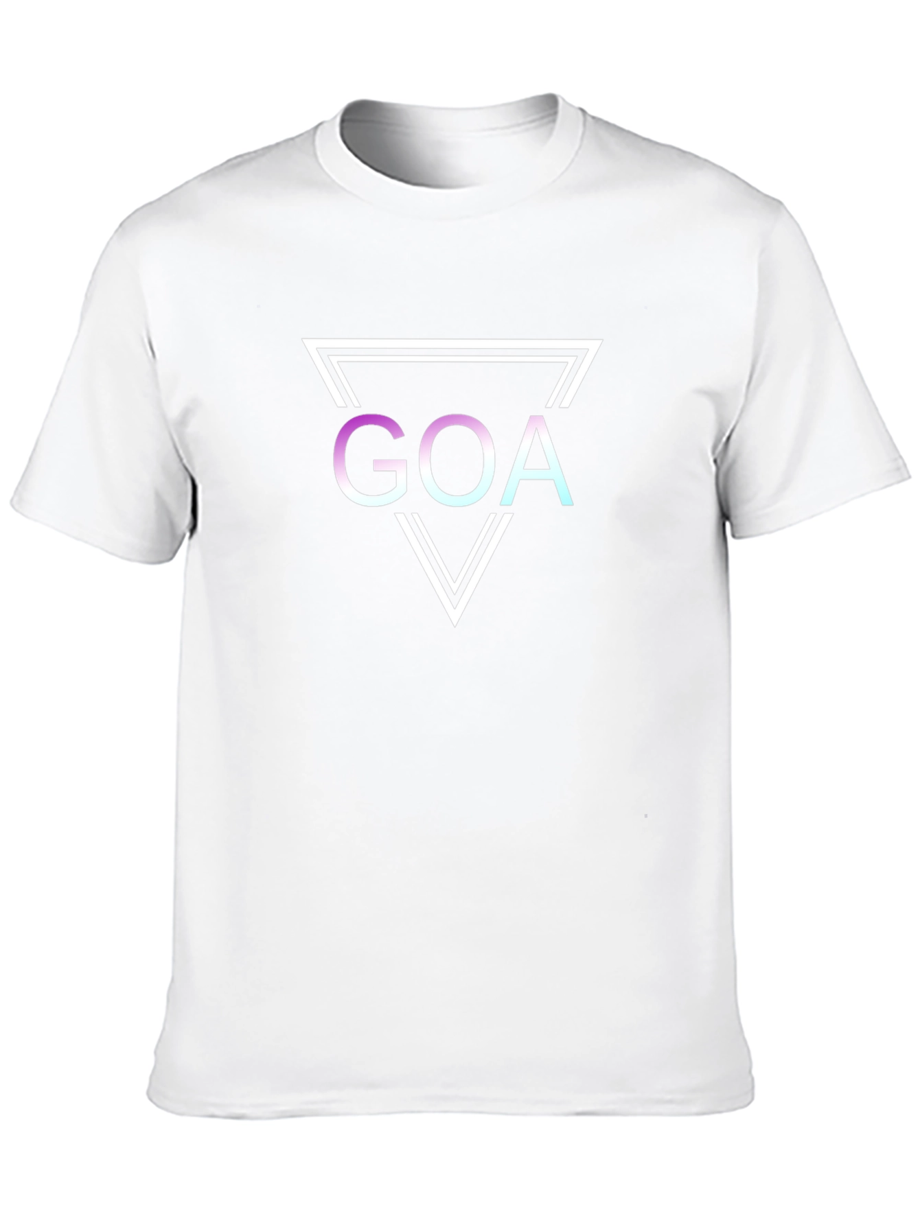 Goa Graphic T-Shirt - Modern Triangle Design