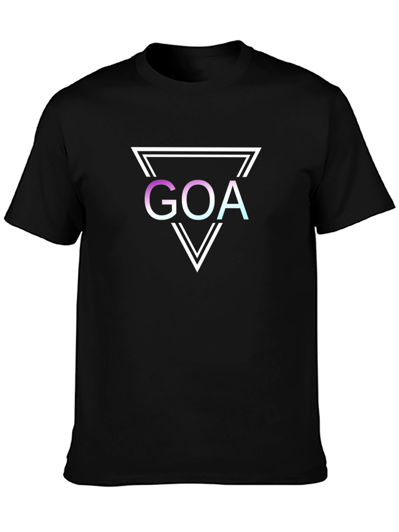 Goa Graphic T-Shirt - Modern Triangle Design