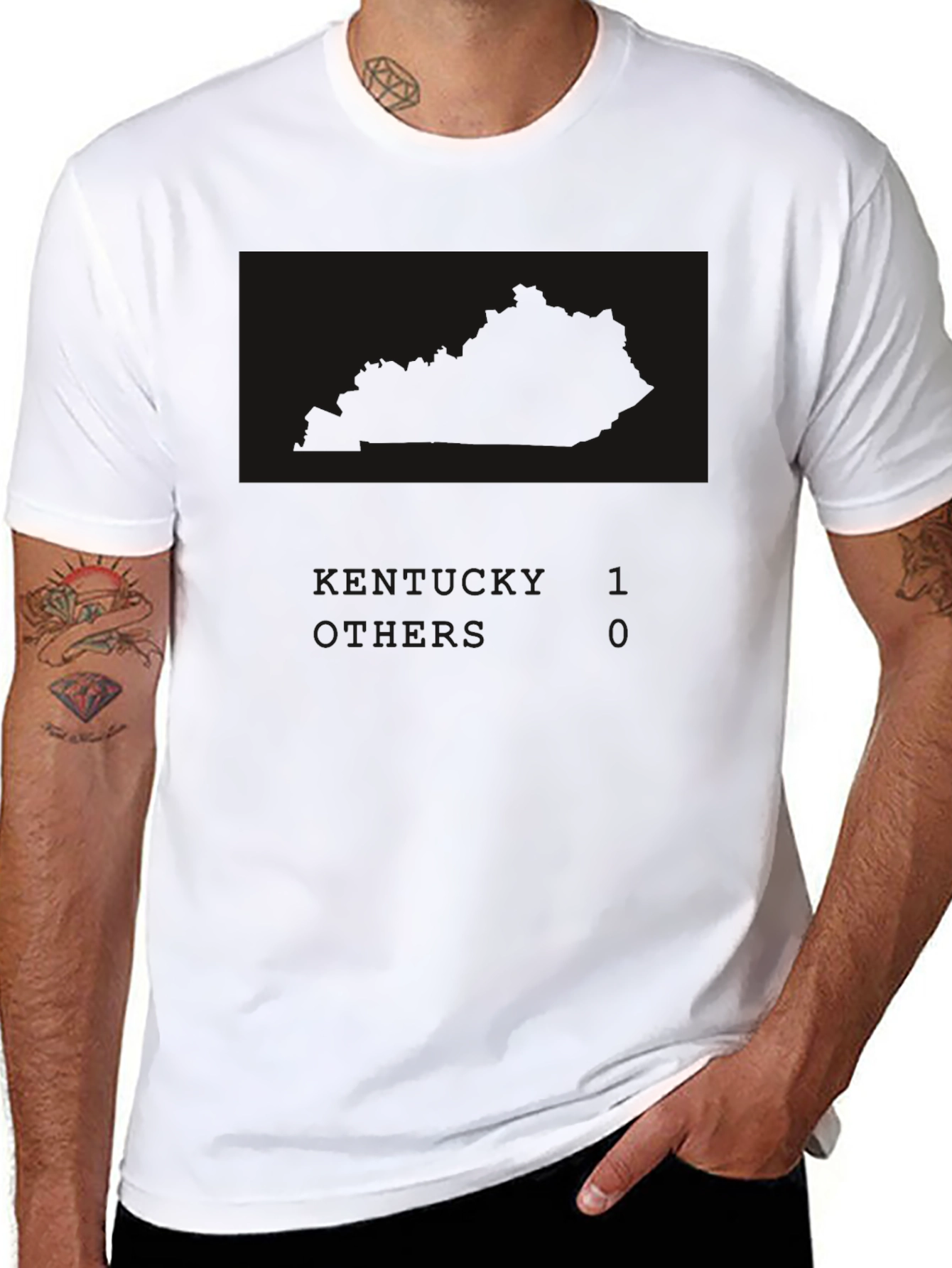 Mens Solid Black Crew Neck Short Sleeve T-Shirt
