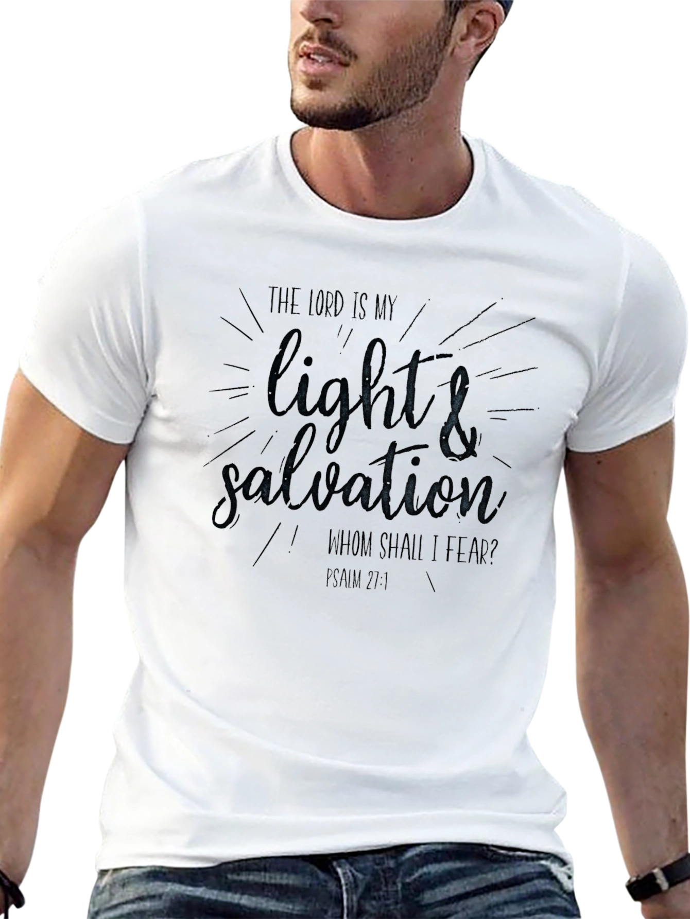 Faith-Inspired T-Shirt: Light & Salvation