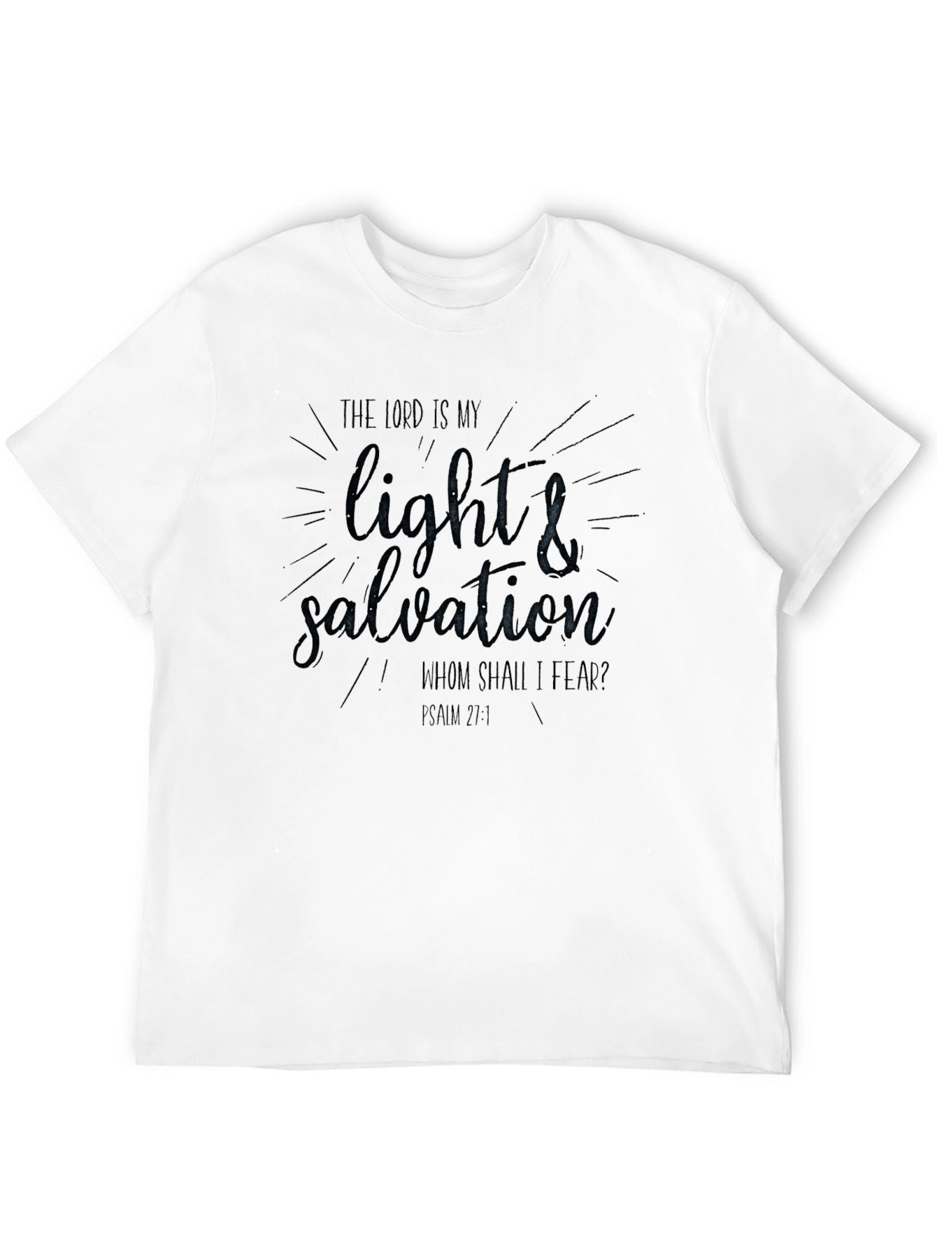 Faith-Inspired T-Shirt: Light & Salvation