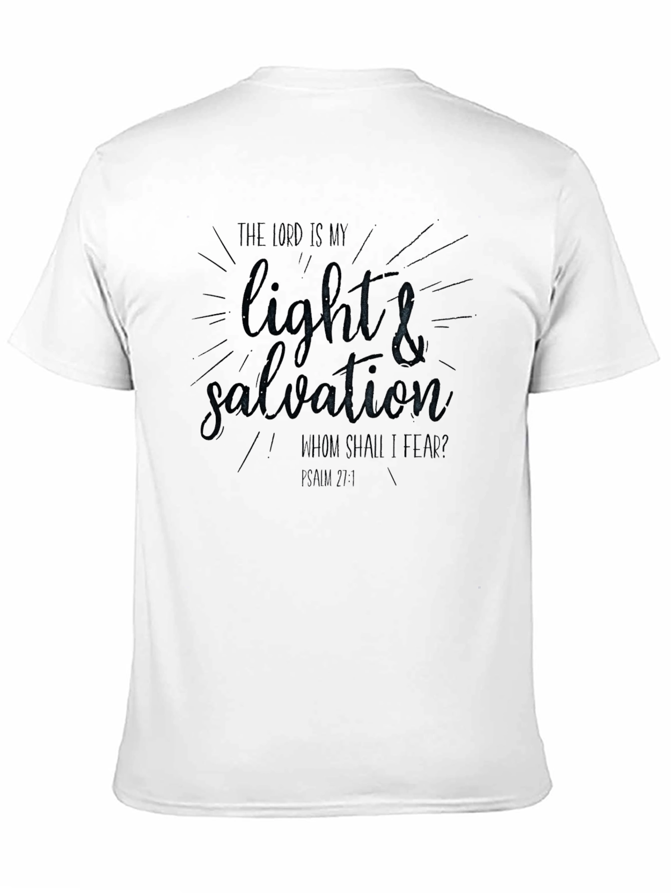 Faith-Inspired T-Shirt: Light & Salvation