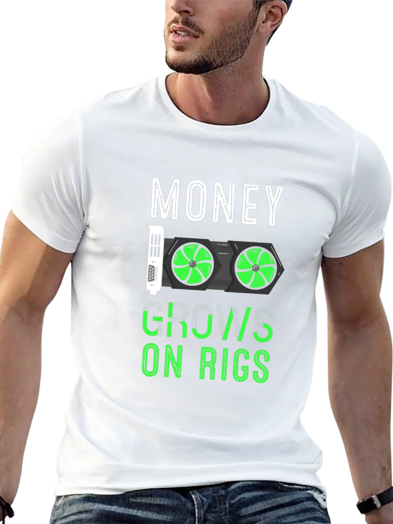 Money Thru Rigs Black T-Shirt